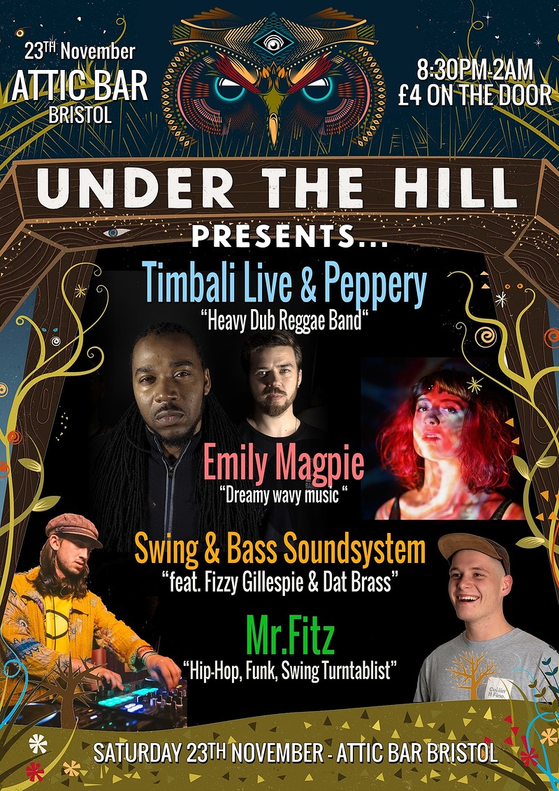 Timbali / Swing & Bass Soundsystem at The Attic Bar