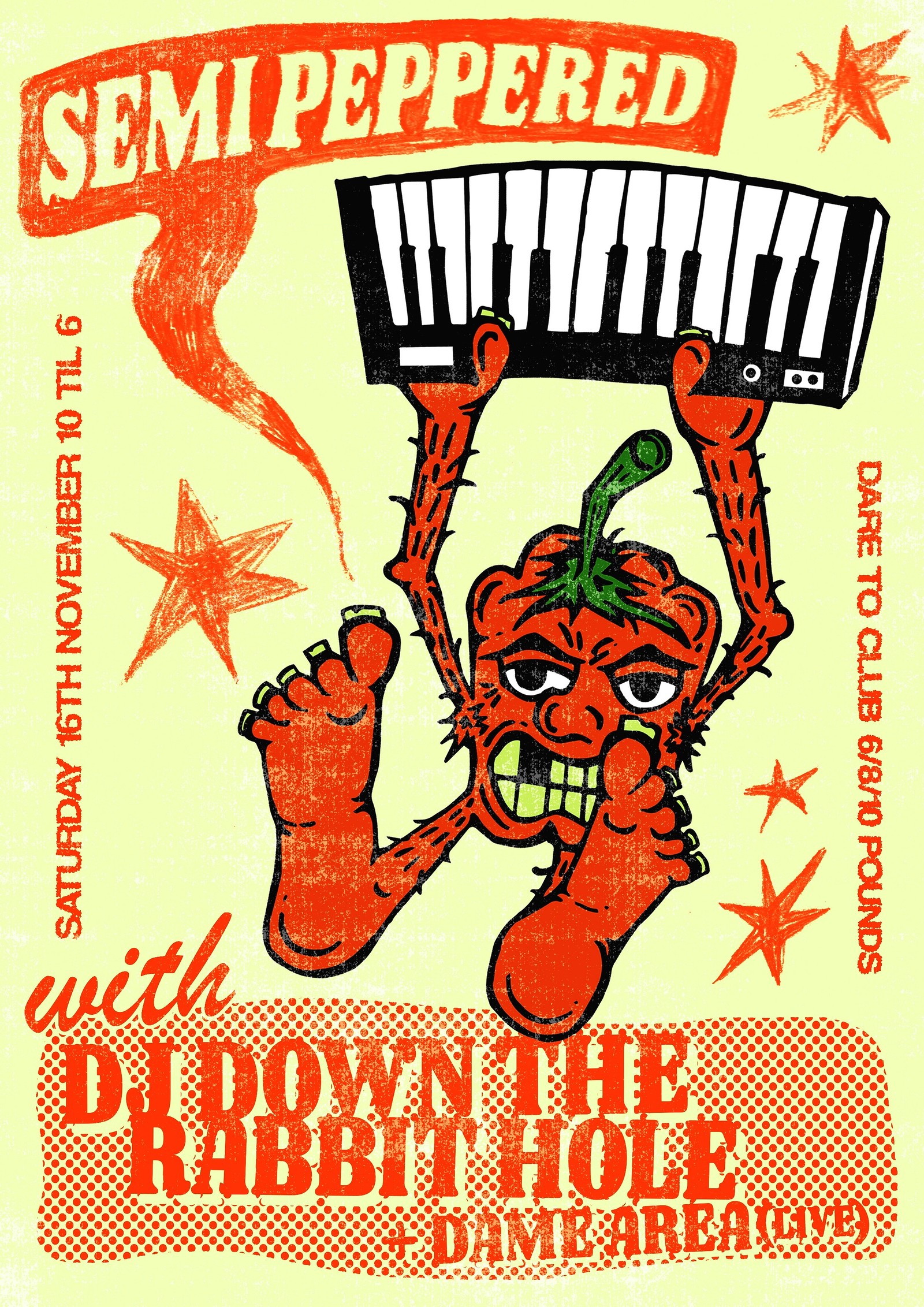 Semi Peppered w/ DJ DTRH, Dame Area, Donnagan at Dare to Club