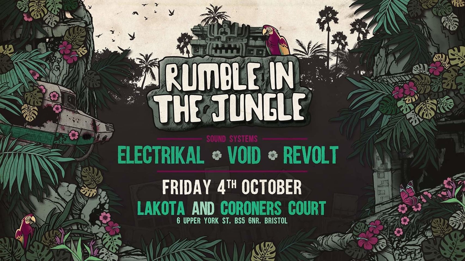 Rumble In The Jungle - Last tickets on Eventbrite at Lakota