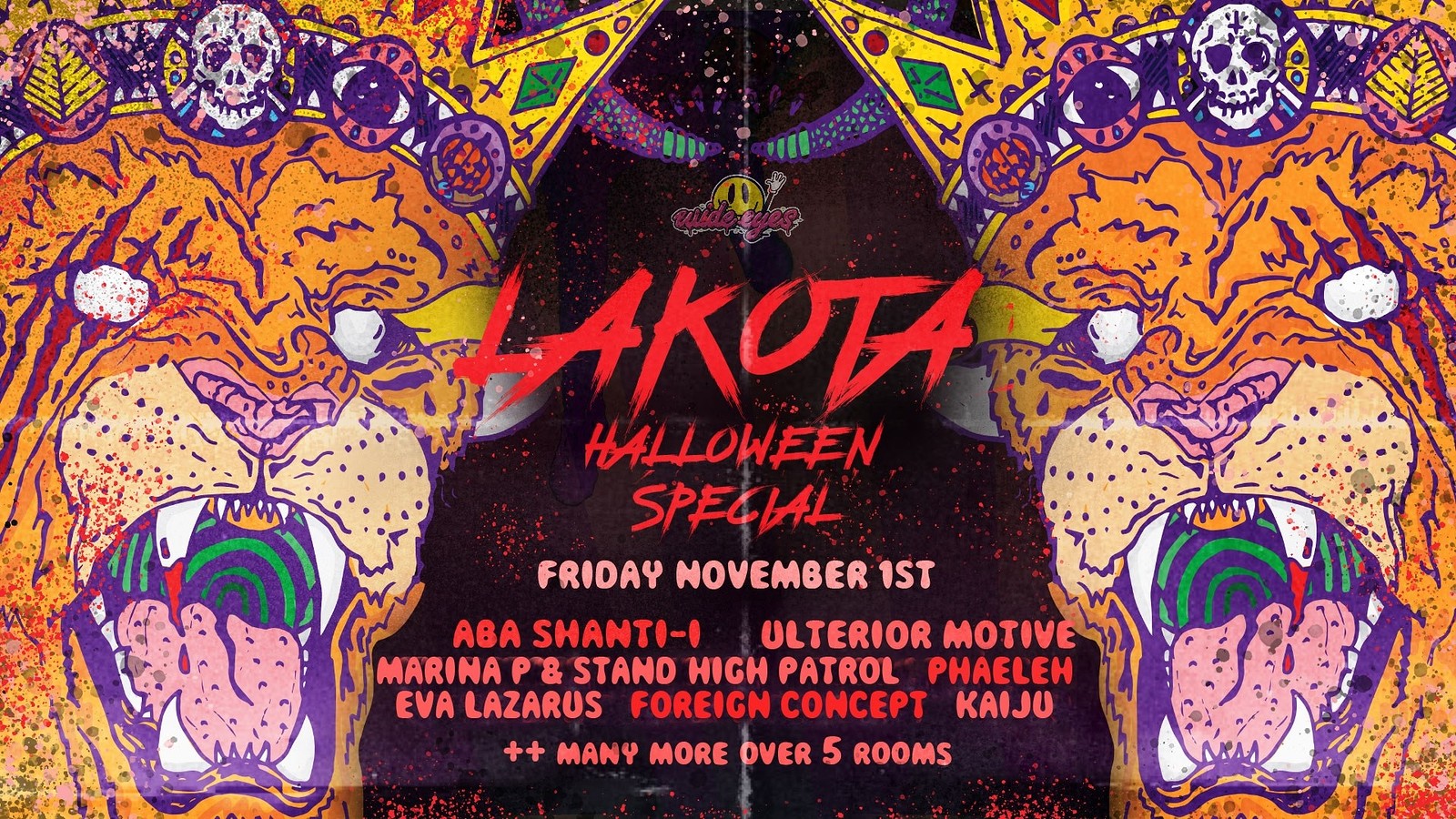 Wide Eyes: Aba Shanti-I, Stand High Patrol & More at Lakota