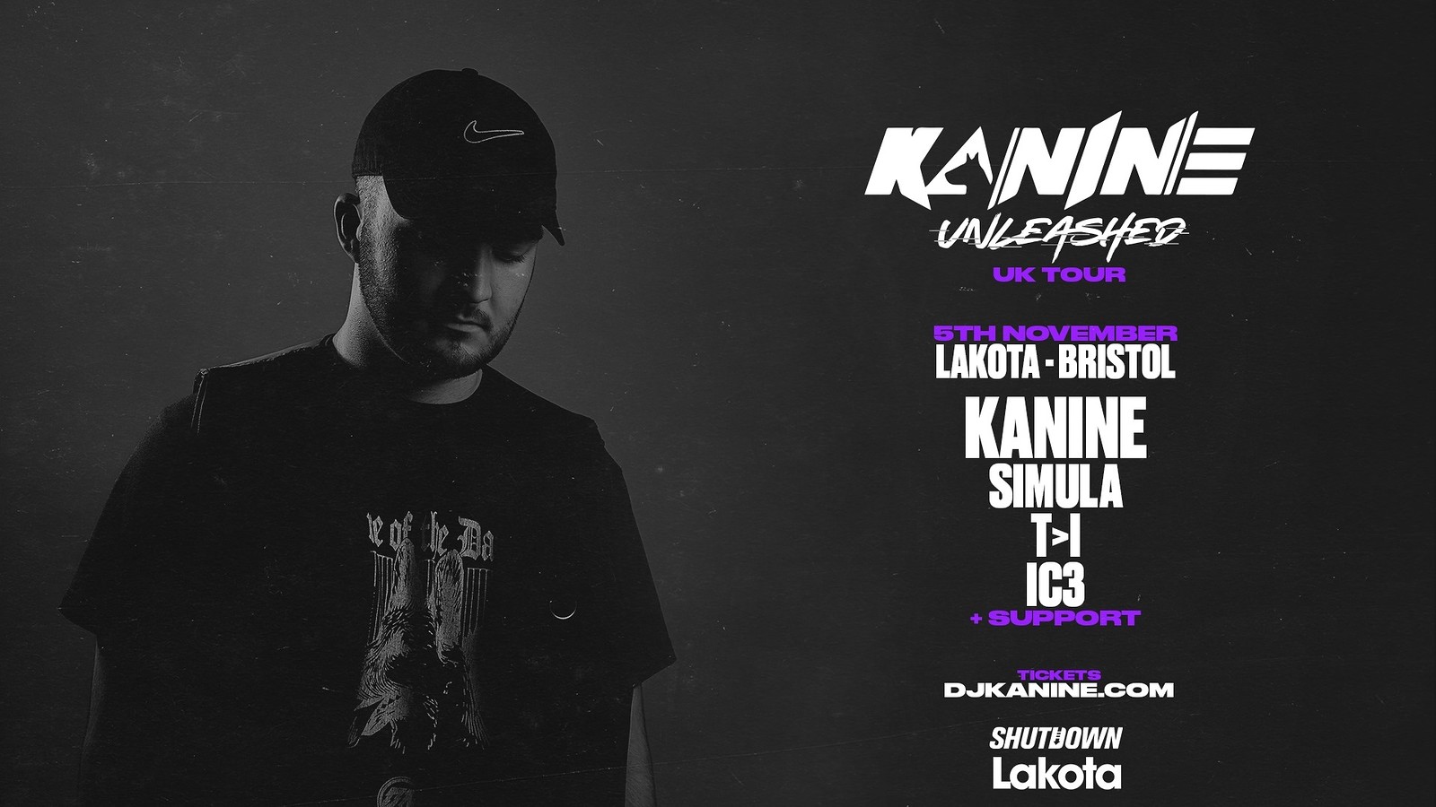 Kanine / Simula / T>I @ Lakota TIX ON DOOR at Lakota