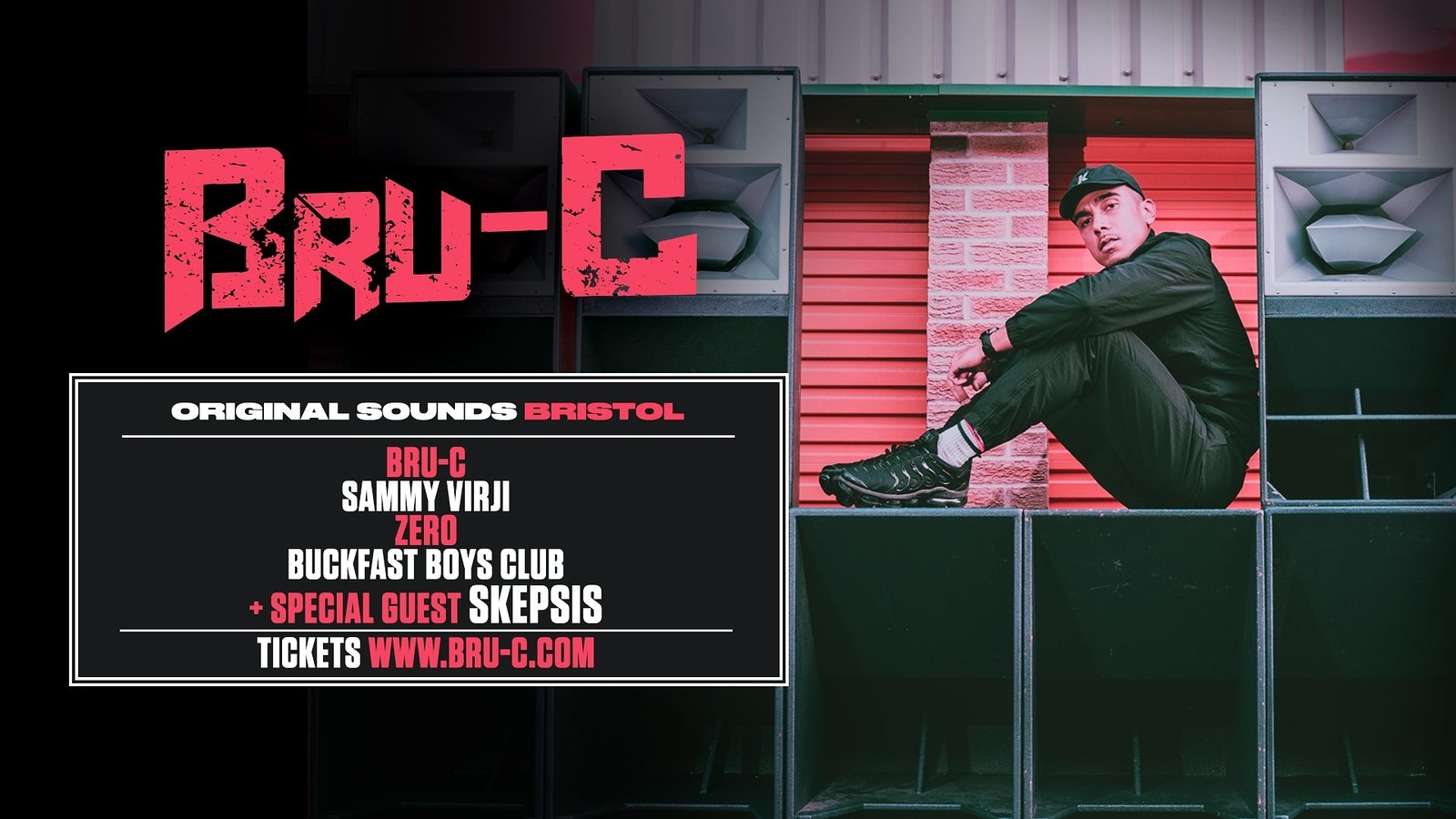 Bru-C, Skepsis, Sammy Virji - Tix On Door at Lakota