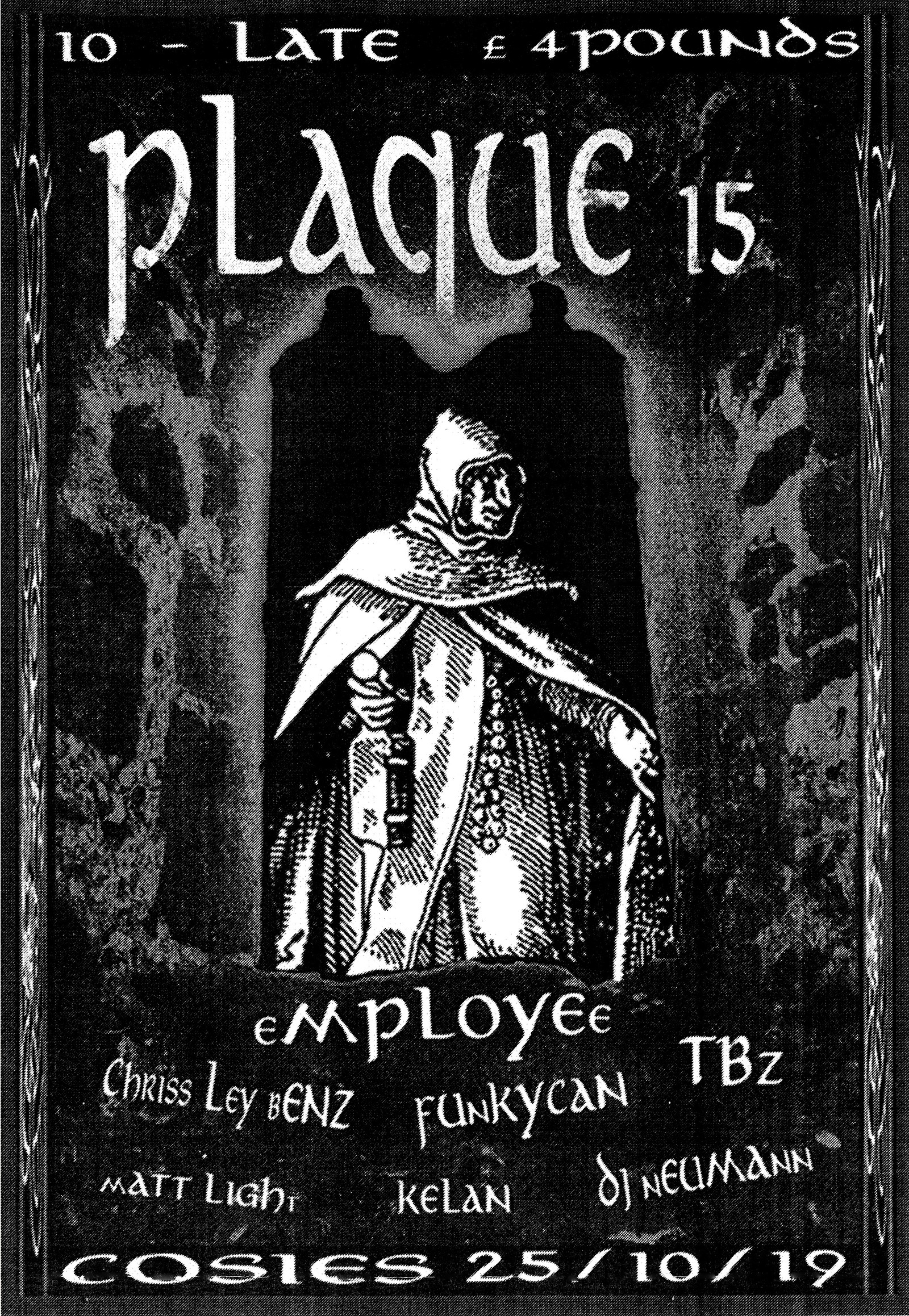 Plaque 15 - Employee/ TBZ/ Funkycan/ Dj Neumann.. at Cosies