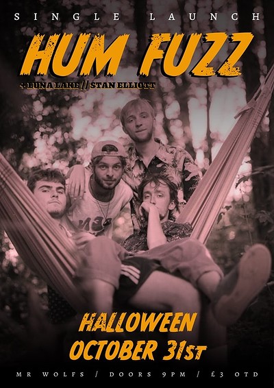 Halloween with Hum Fuzz + Luna Lake + Stan Eliott at Mr Wolfs
