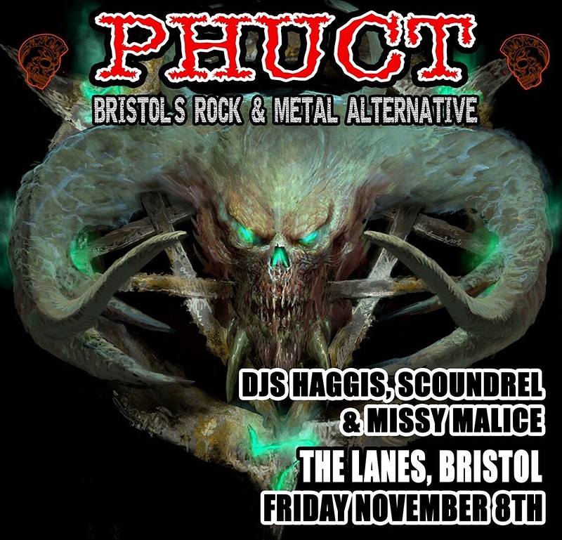PHUCT - Bristol's Rock & Metal Alternative at The Lanes
