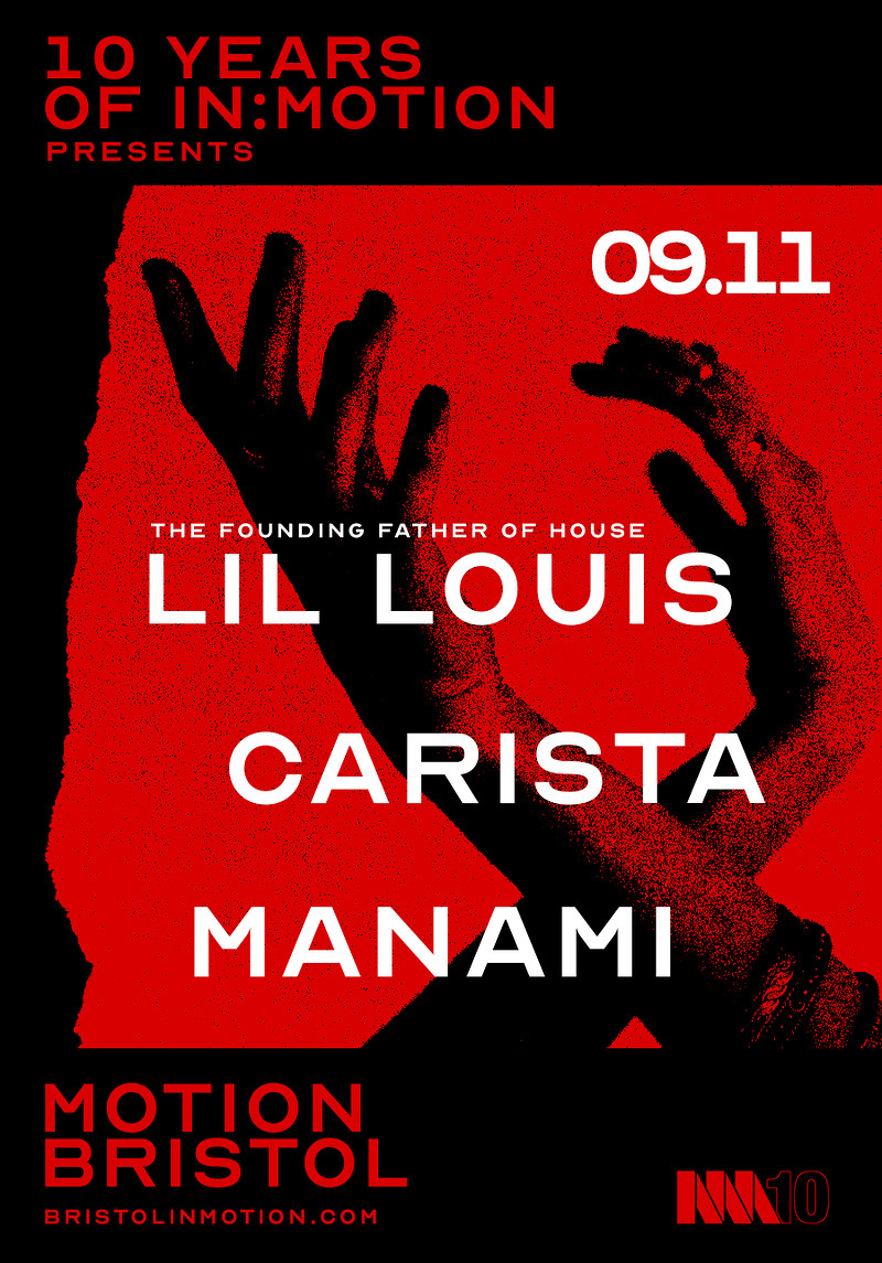 In:Motion Tenth Birthday w/ Lil Louis, DMX Krew at Motion