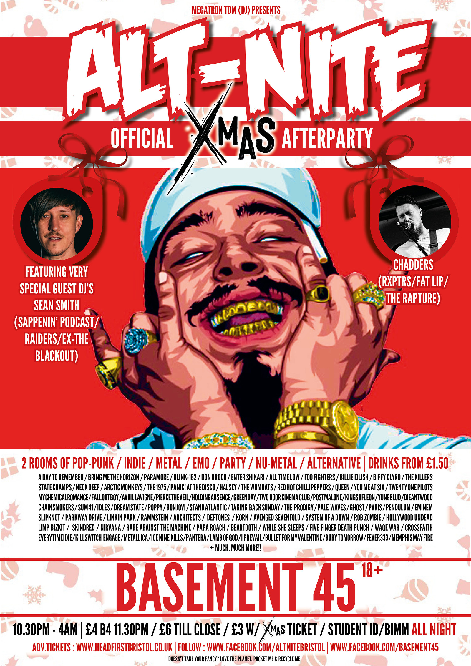 Alt-Nite : Official XMAS afterparty at Basement 45