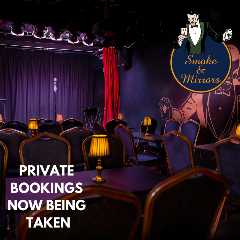 House Magicians Comedy & Magic Show - Christmas at Smoke & Mirrors