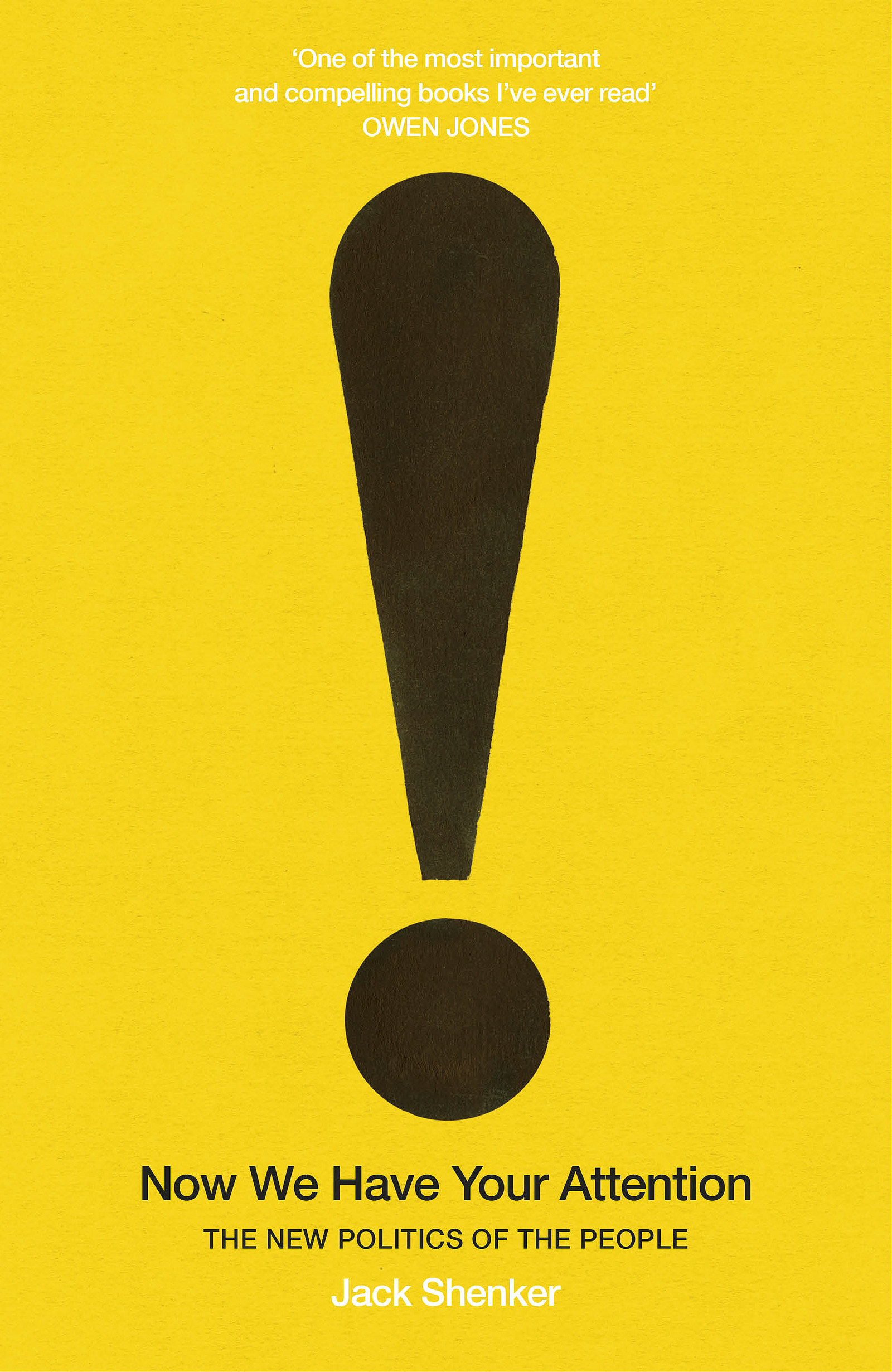 Now We Have Your Attention W/ Jack Shenker at Hamilton House