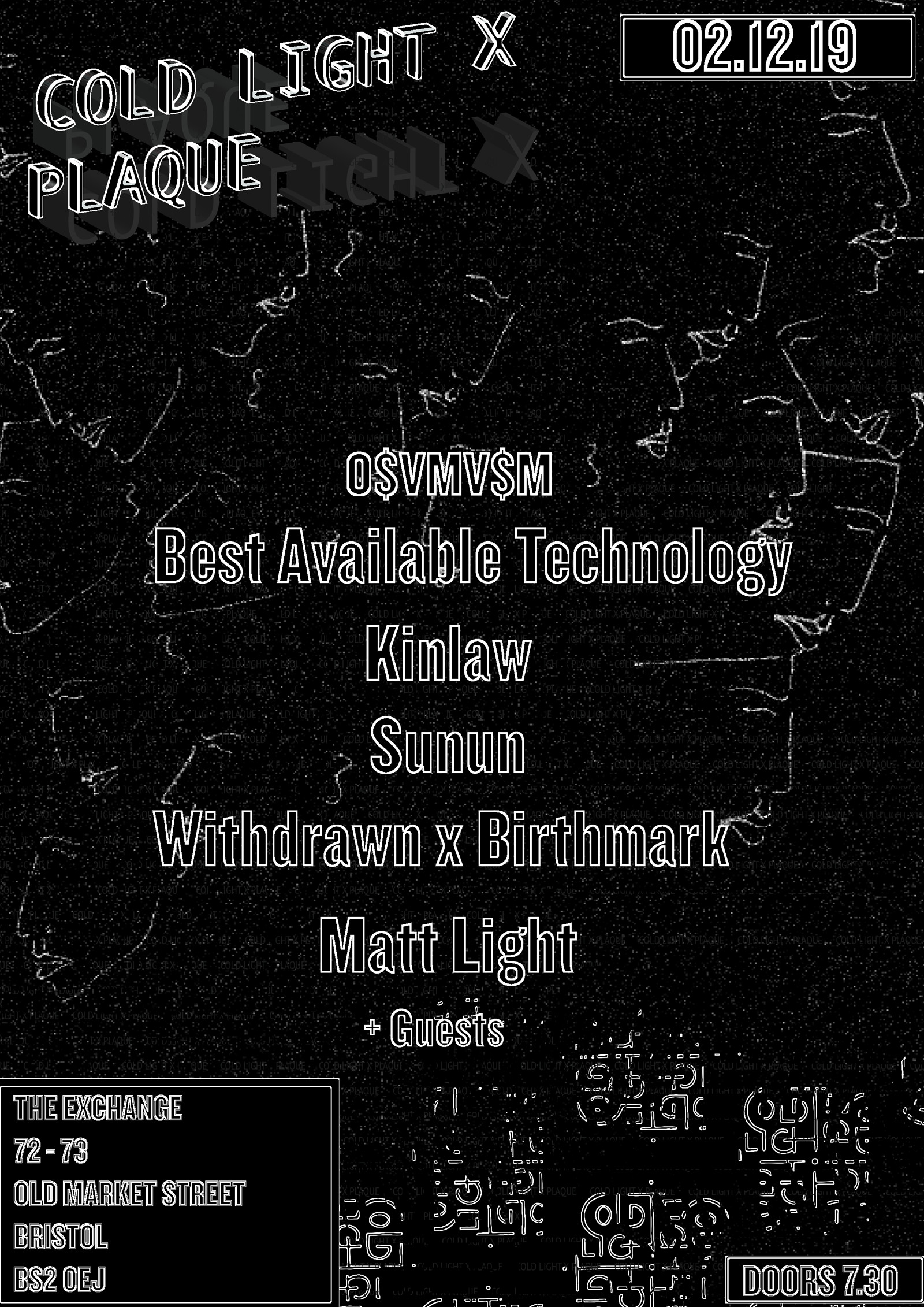 Plaque x Cold Light at Exchange