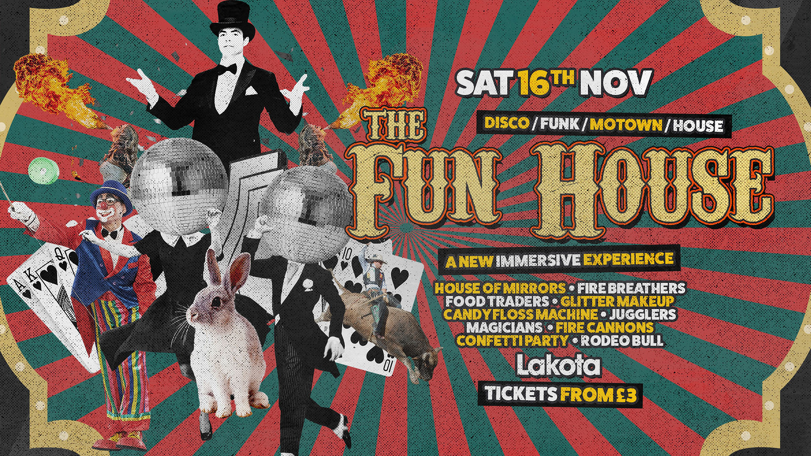 Lakota Presents: The Fun House at Lakota