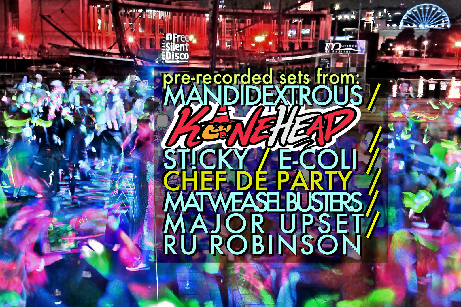 Free Silent Disco @ Tobacco Factory at The Tobacco Factory