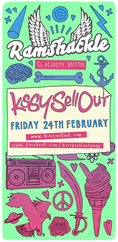 Kissy Sell Out At Ramshackle at O2 Academy