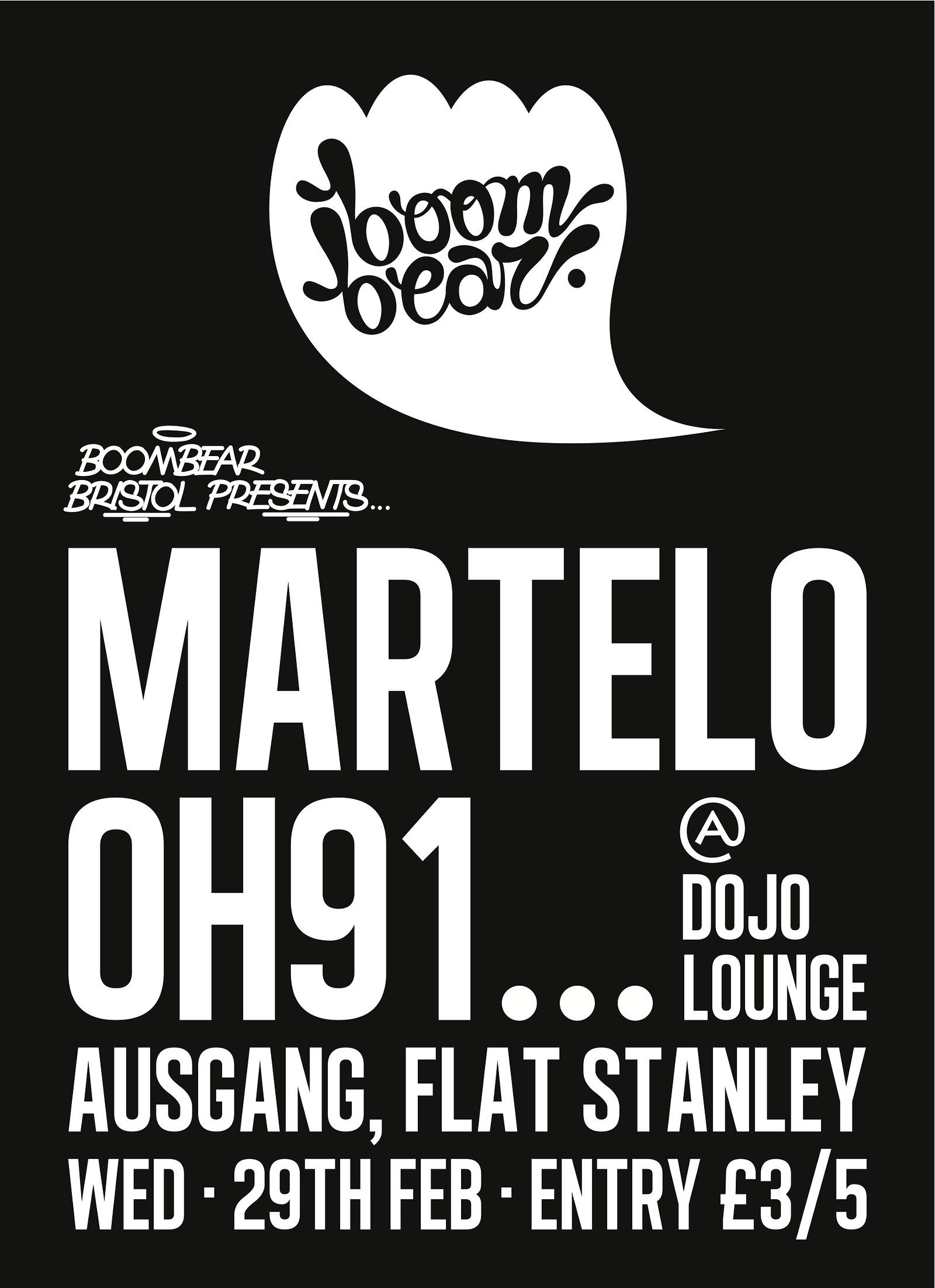 Boombear Bristol at Dojo Lounge