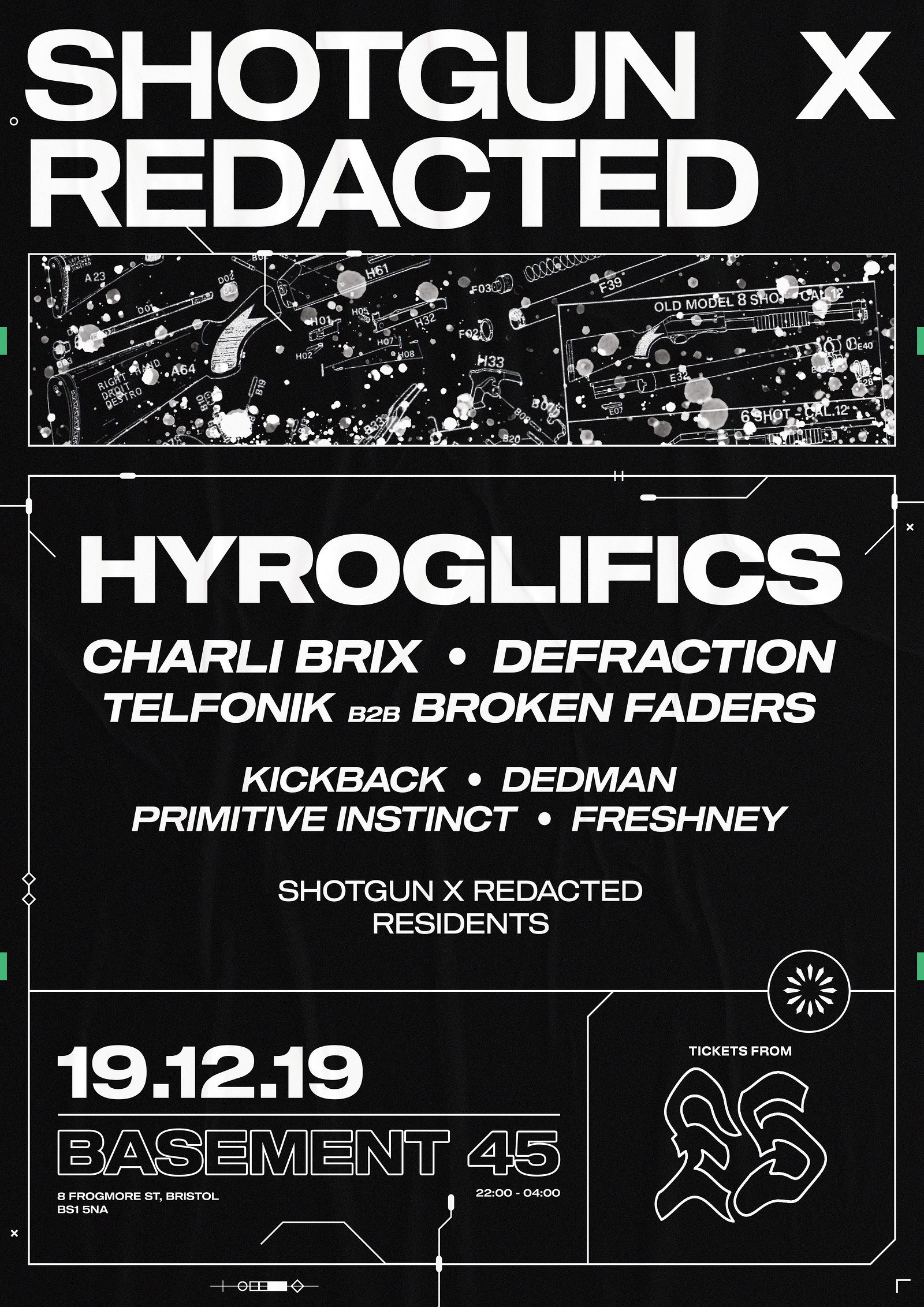 Shotgun x Redacted - Christmas Special at Basement 45
