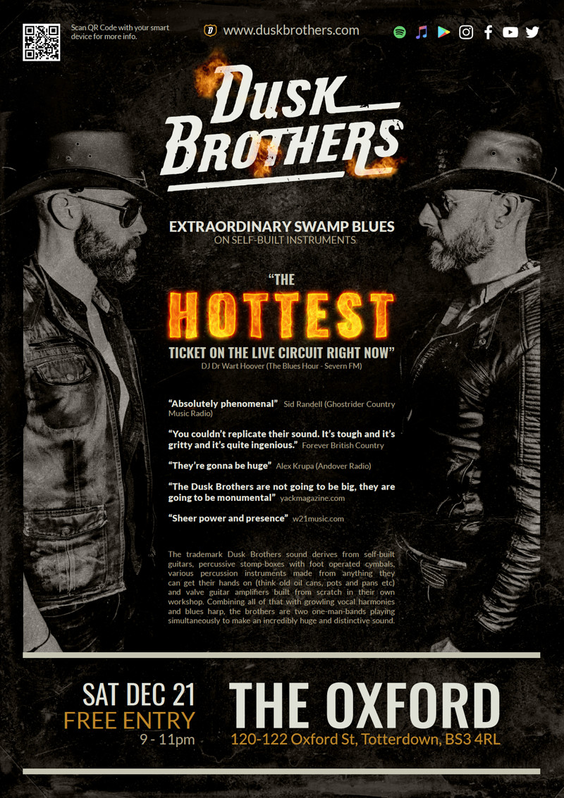 Dusk Brothers at The Oxford