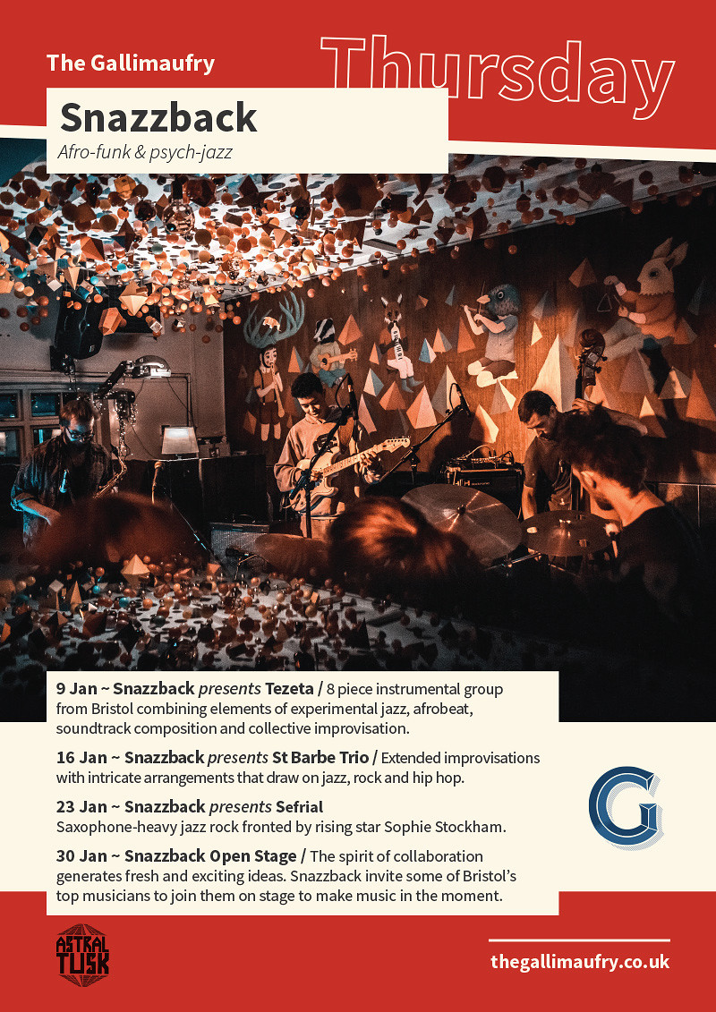 Snazzback presents Sefrial at The Gallimaufry