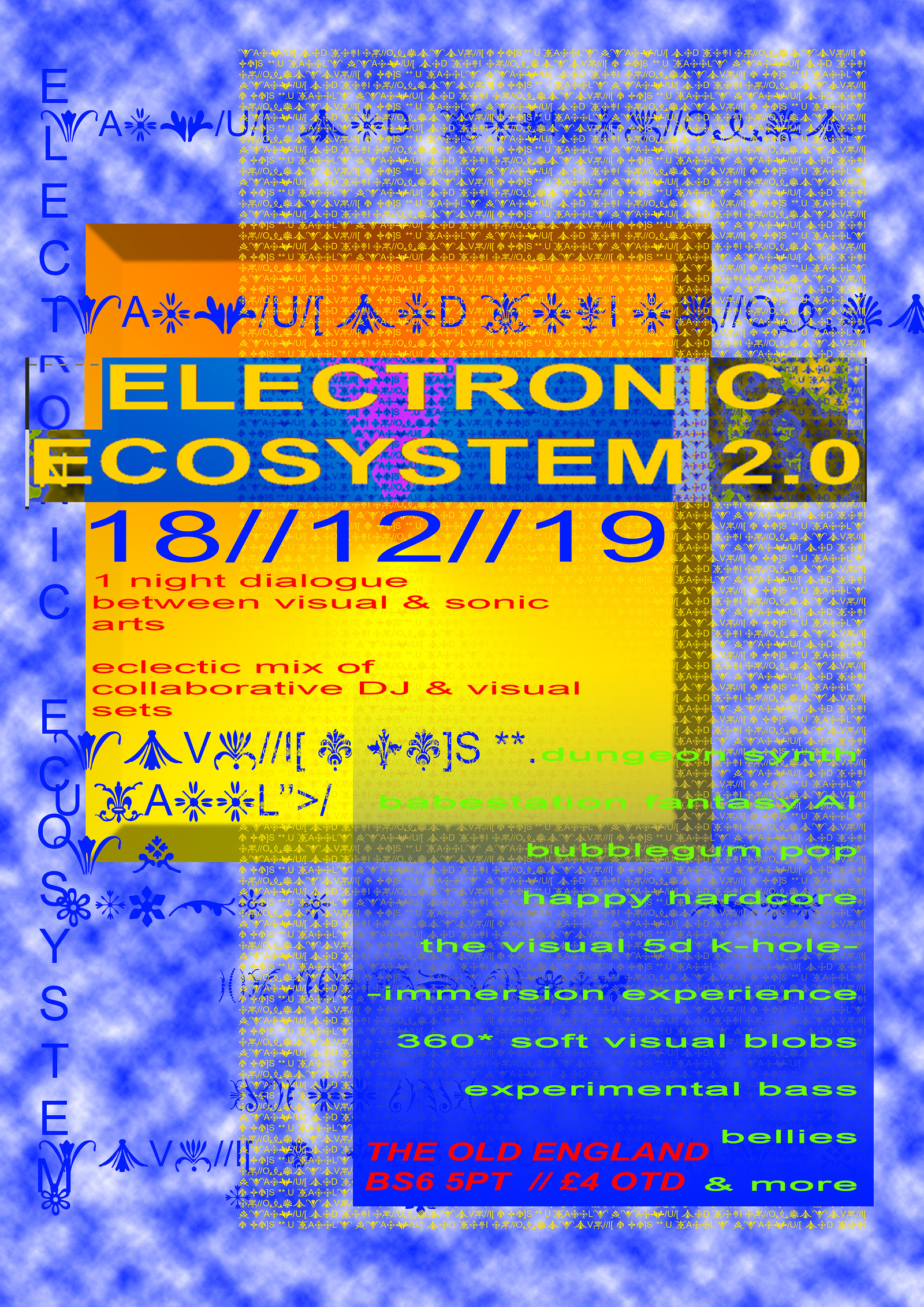 Electronic Ecosystem 2.0 at The Old England Pub