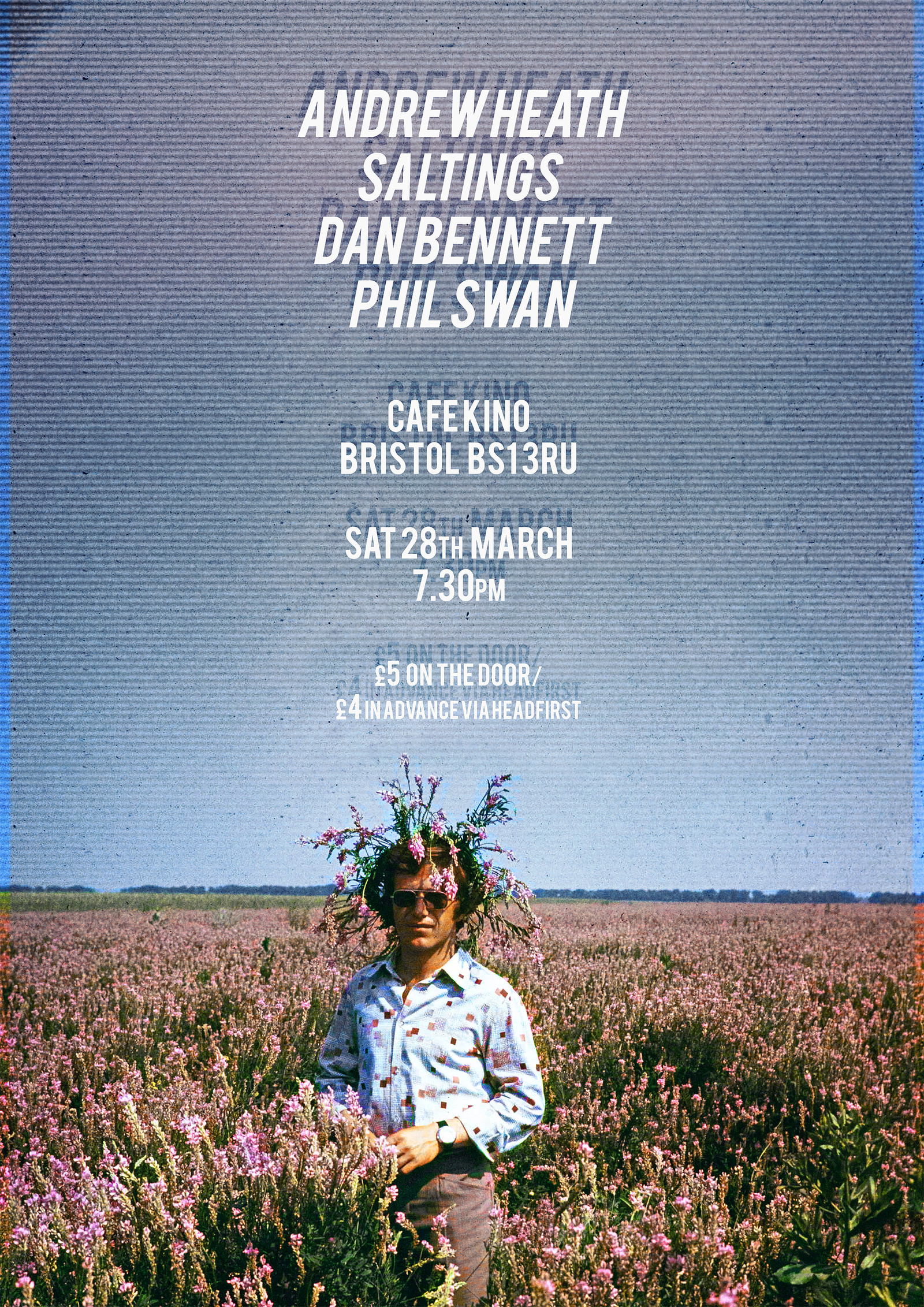 Andrew Heath / SALTINGS / Dan Bennett / Phil Swan at Cafe Kino