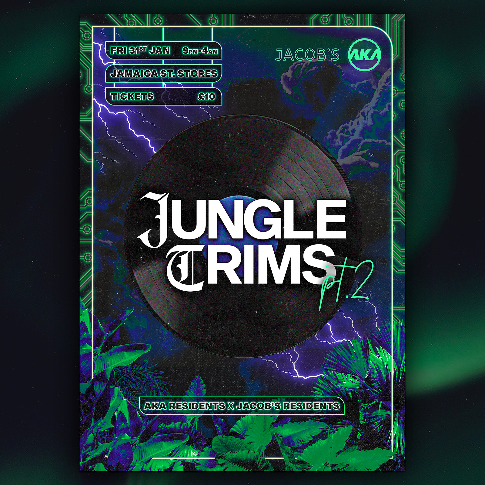 AKA x Jacob's present. 'Jungle Trims pt.2' at Jamaica Street Stores