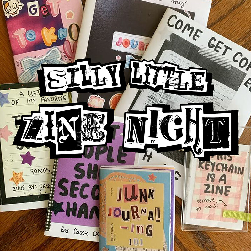 Silly Little Zine Night at 6 O'Clock Gin at The Glassboat