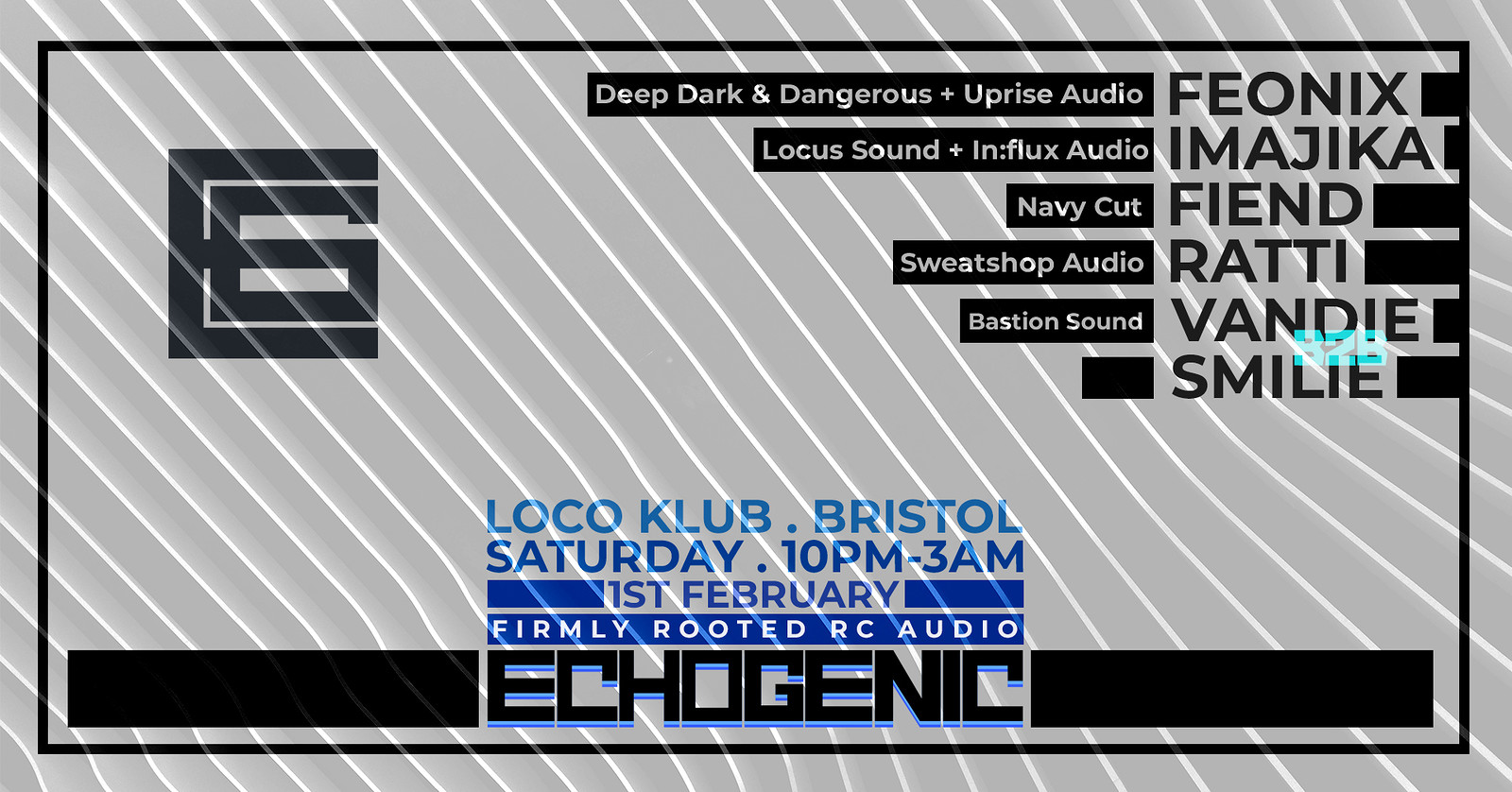 Echogenic Launch Party: Feonix, Imajika, Fiend at Loco Klub