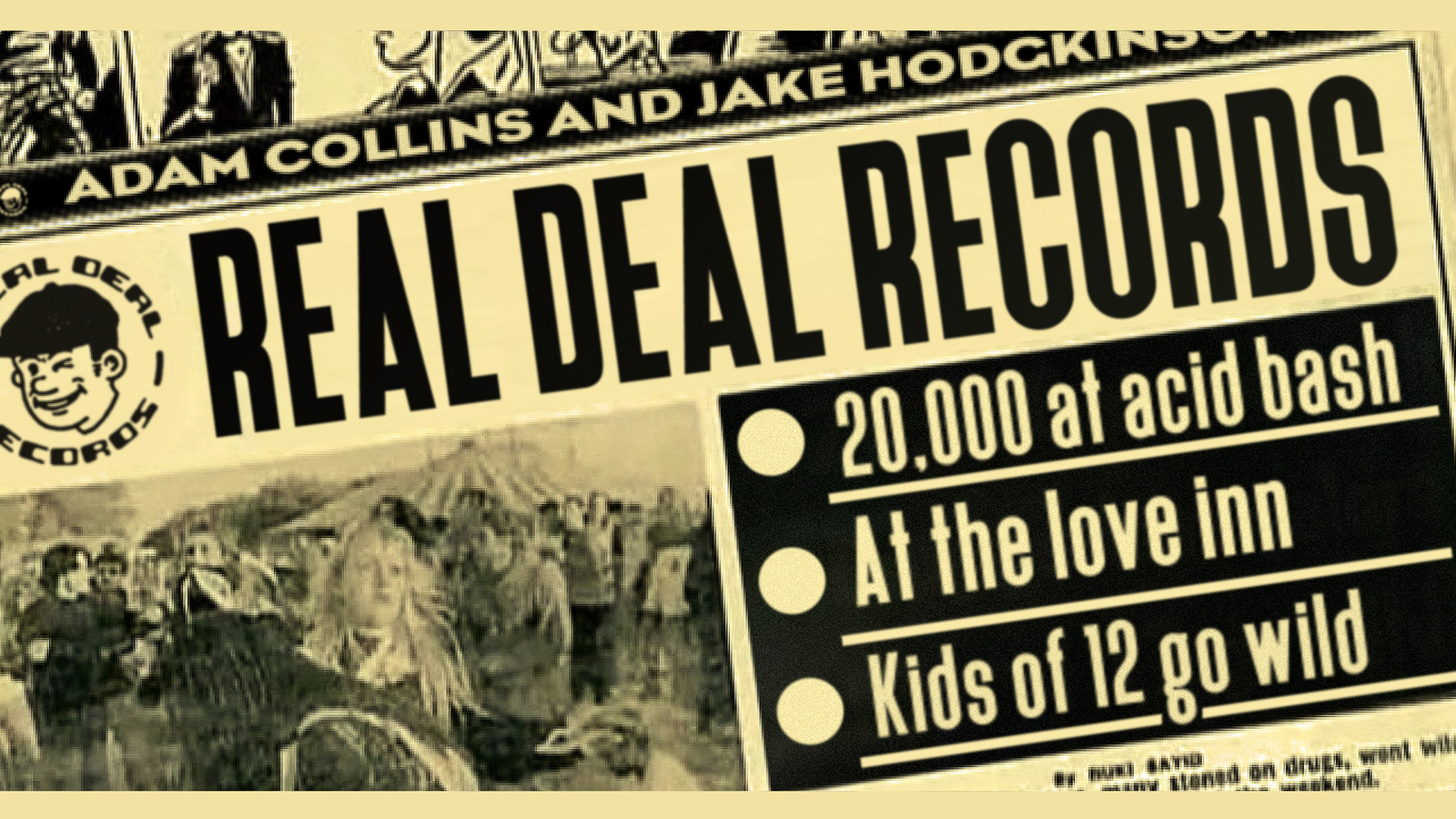Real Deal Records w/ Adam Collins at The Love Inn