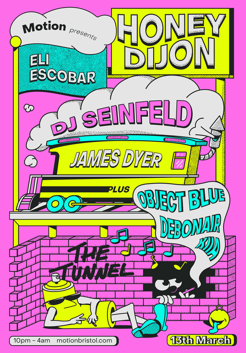 Honey Dijon, DJ Seinfeld, Eli Escobar & many more at Motion