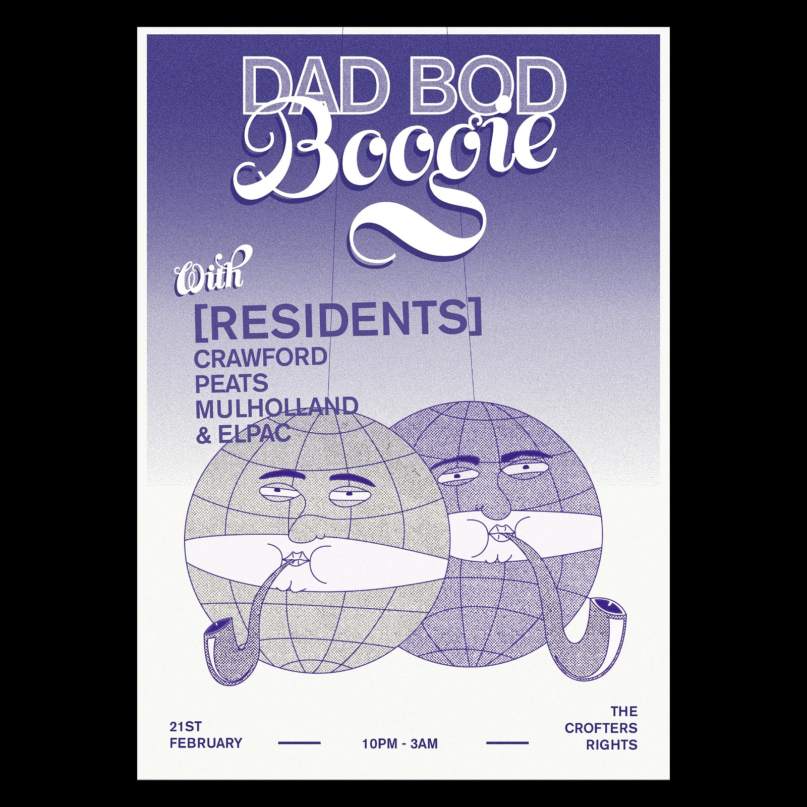 Dad Bod Boogie Presents: The Rightful Residents at Crofters Rights