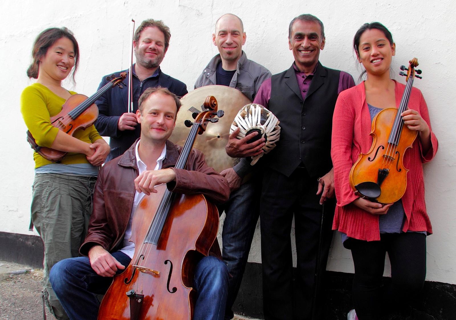 Kuljit Bhamra and Davide Giovannini at St George's Bristol