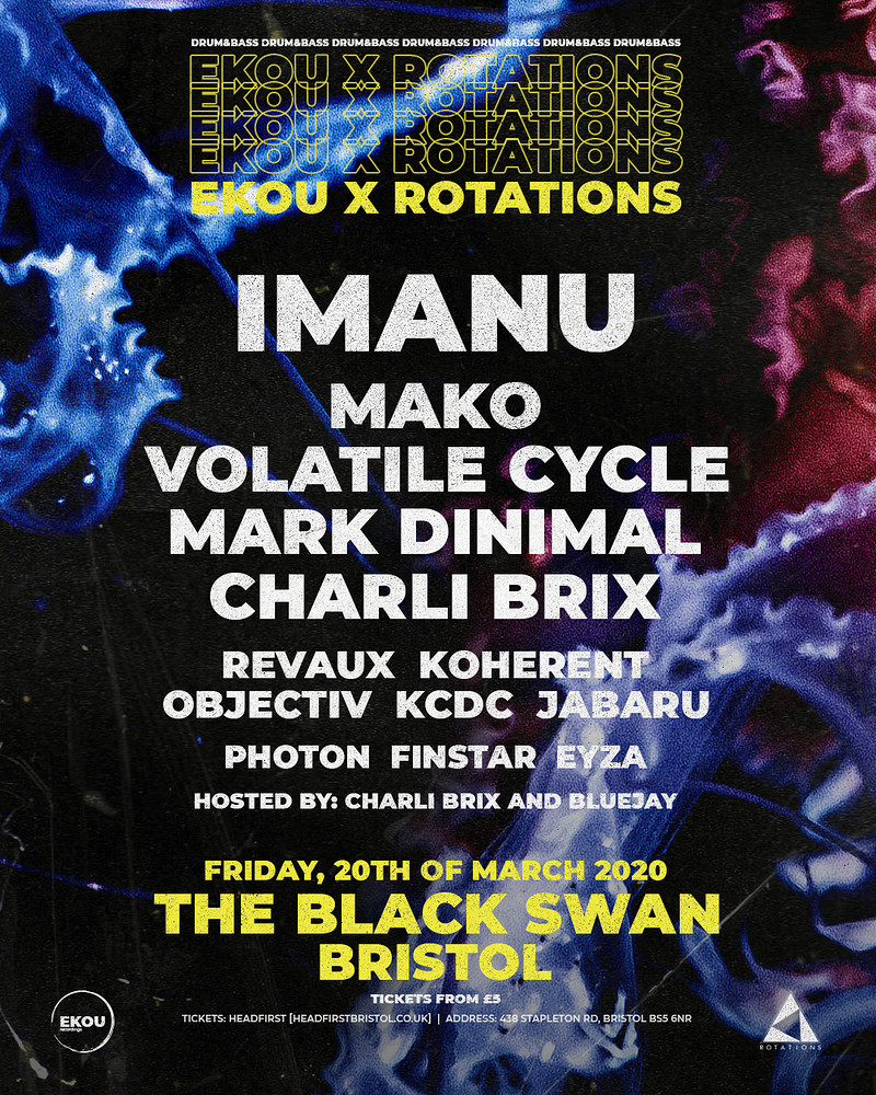 EKOU X ROTATIONS at Black Swan, The