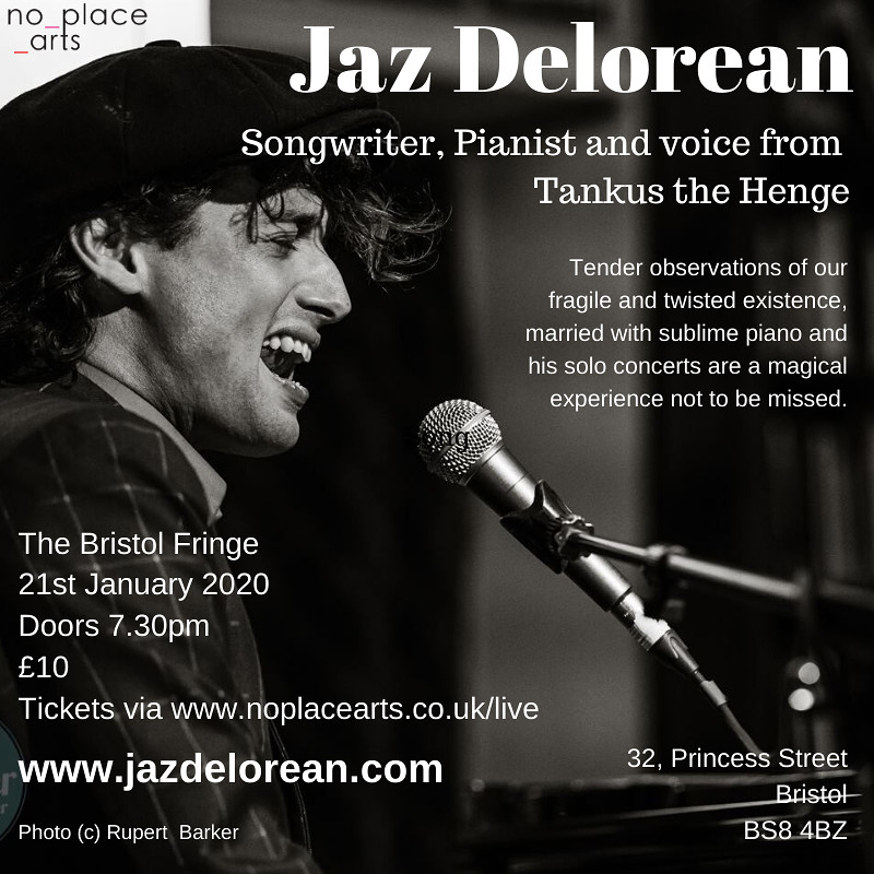 Jaz Delorean  Solo at The Bristol Fringe