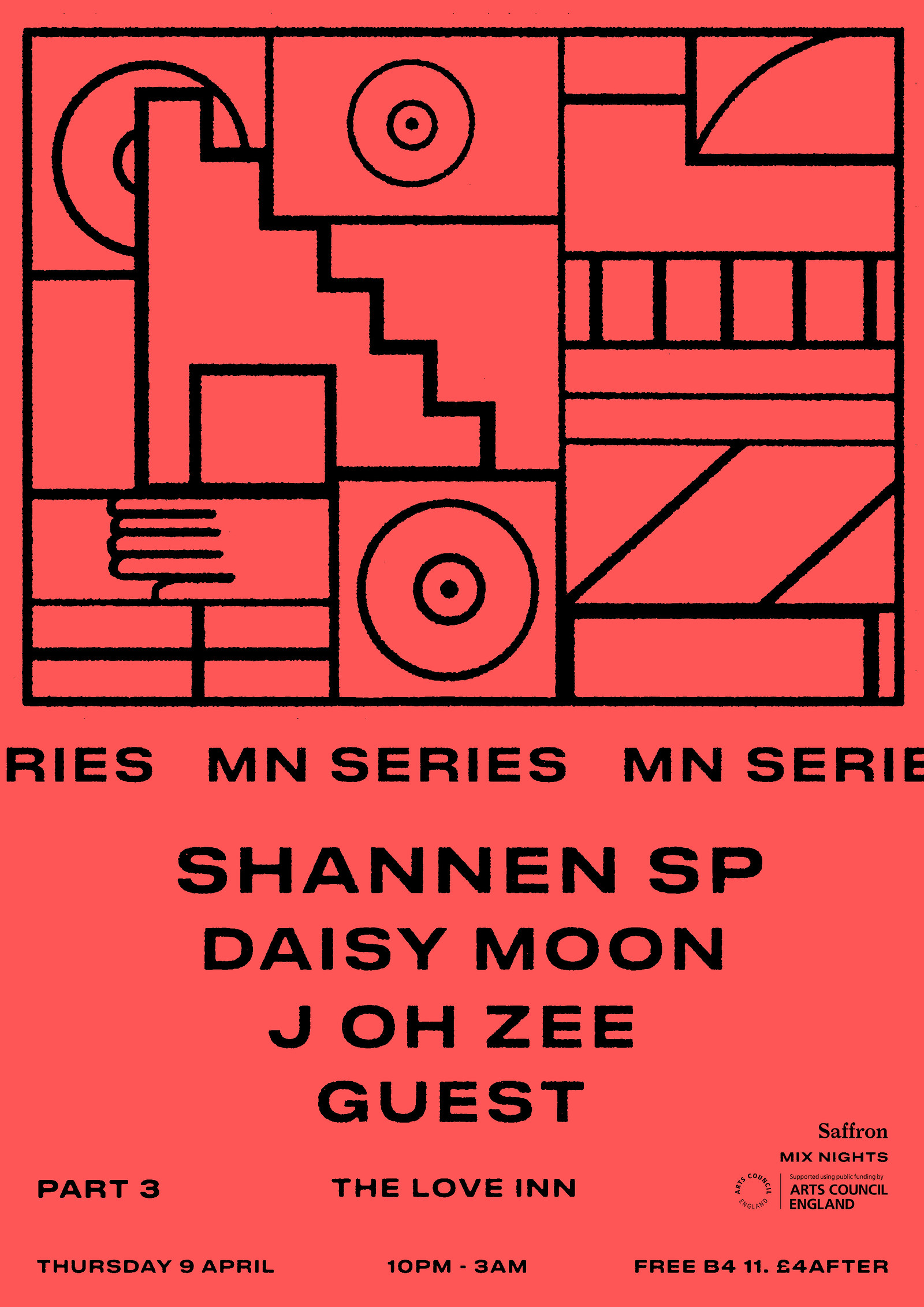 POSTPONED // MN Series: Shannen SP / Daisy Moon at The Love Inn