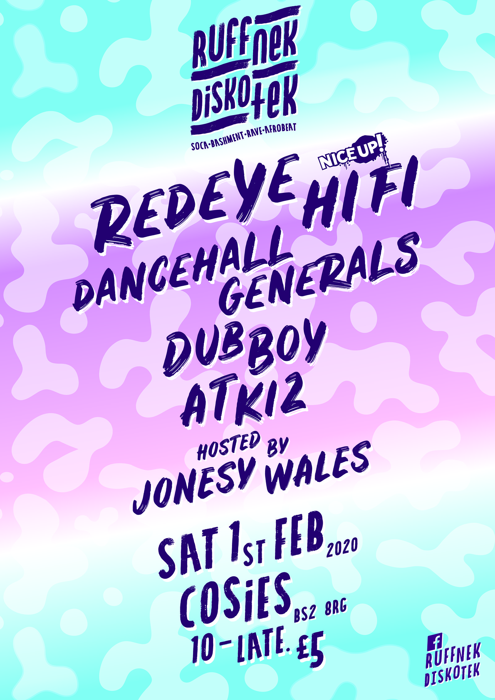 Ruffnek Diskotek ft. Red Eye Hi Fi at Cosies