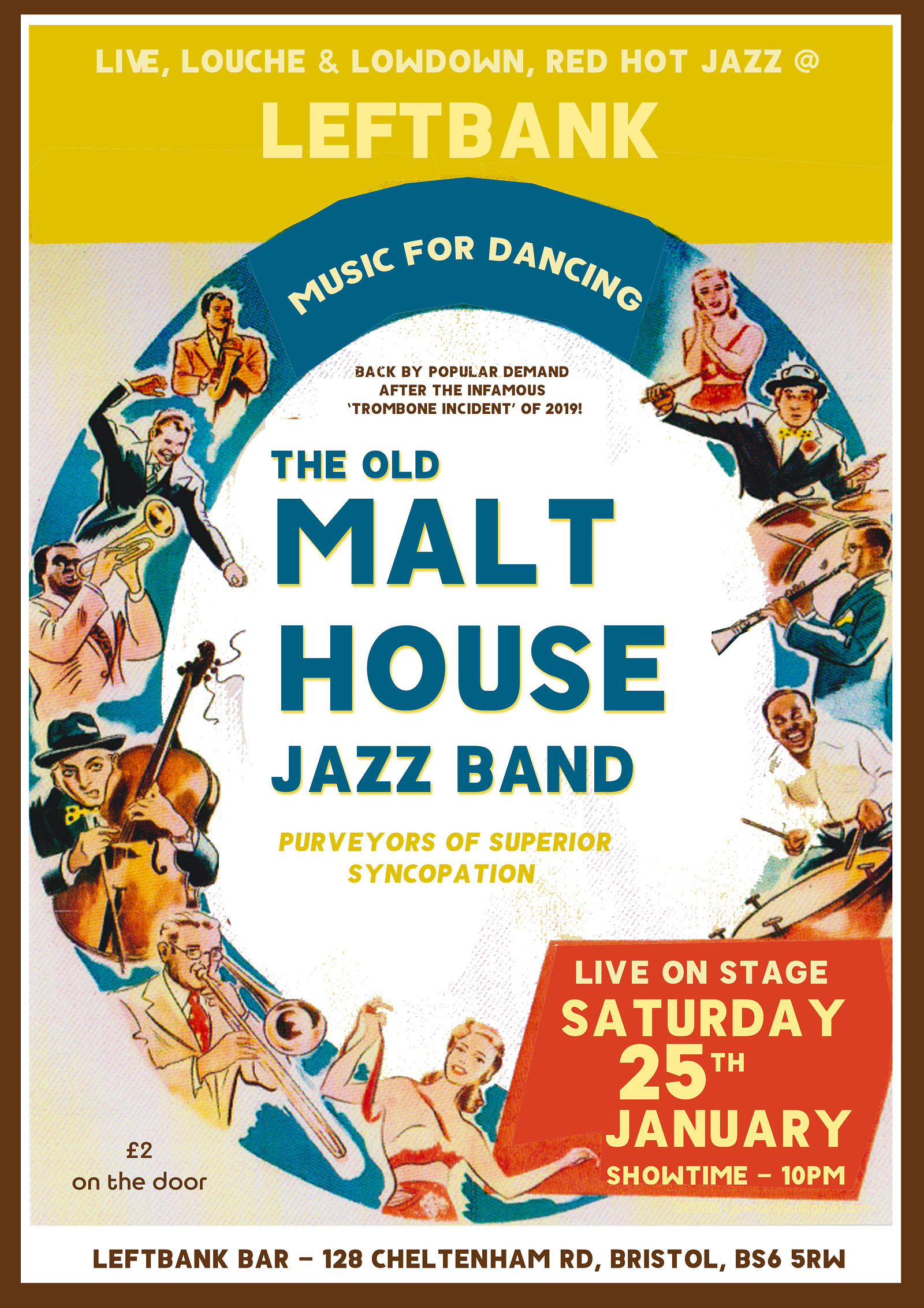 The Old Malthouse Jazz Band at LEFTBANK