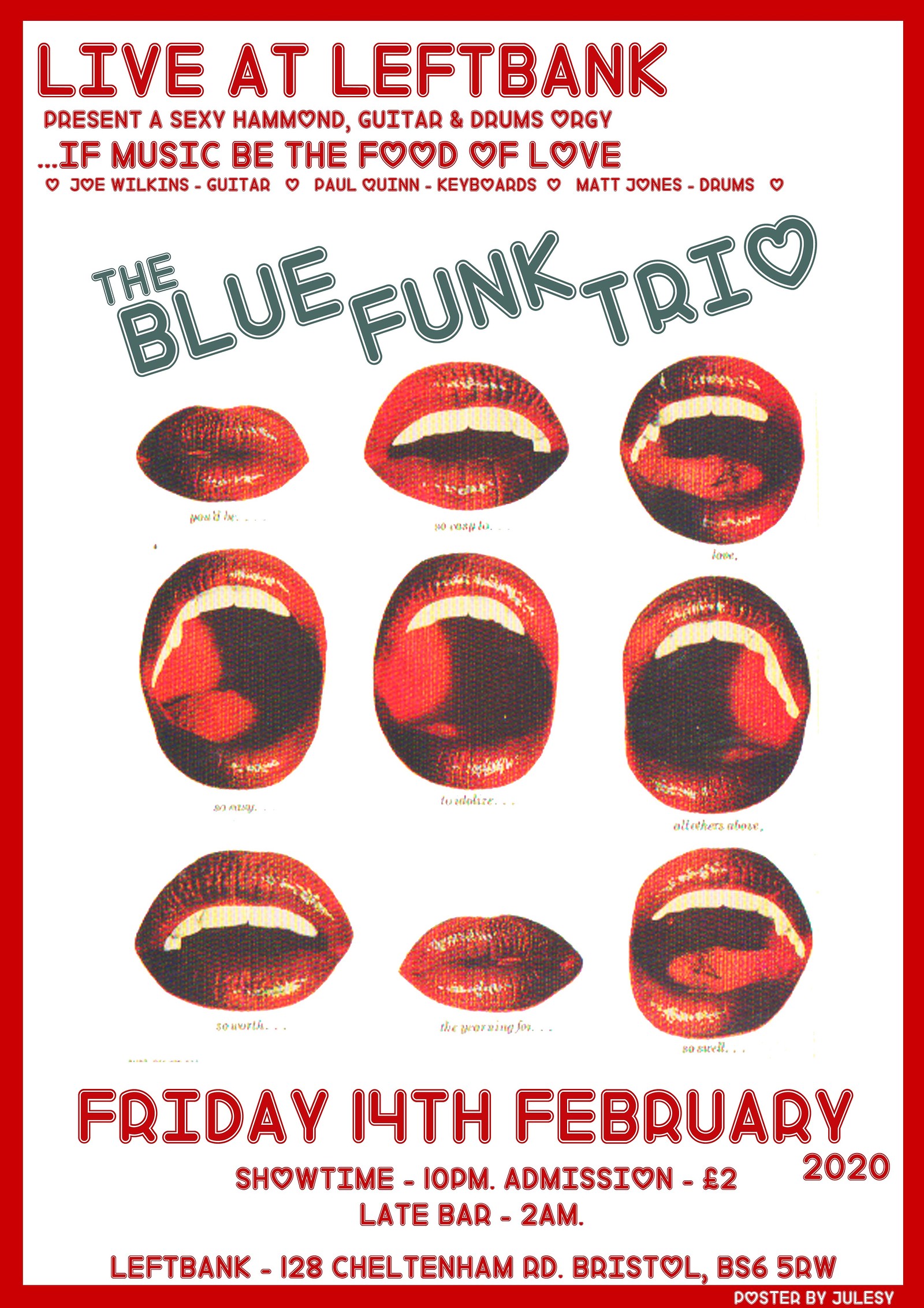 The Blue Funk Trio at LEFTBANK