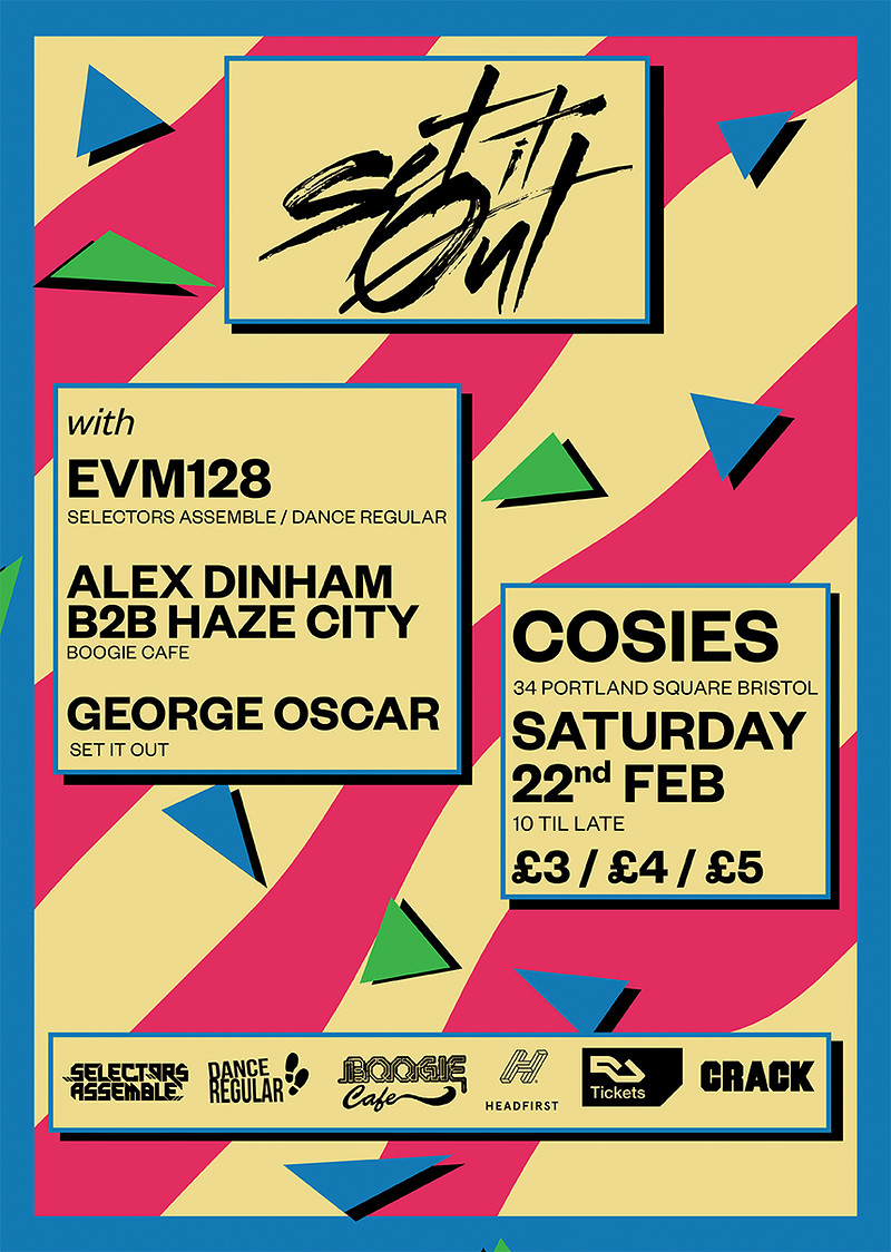 Set It Out w/ EVM128 at Cosies