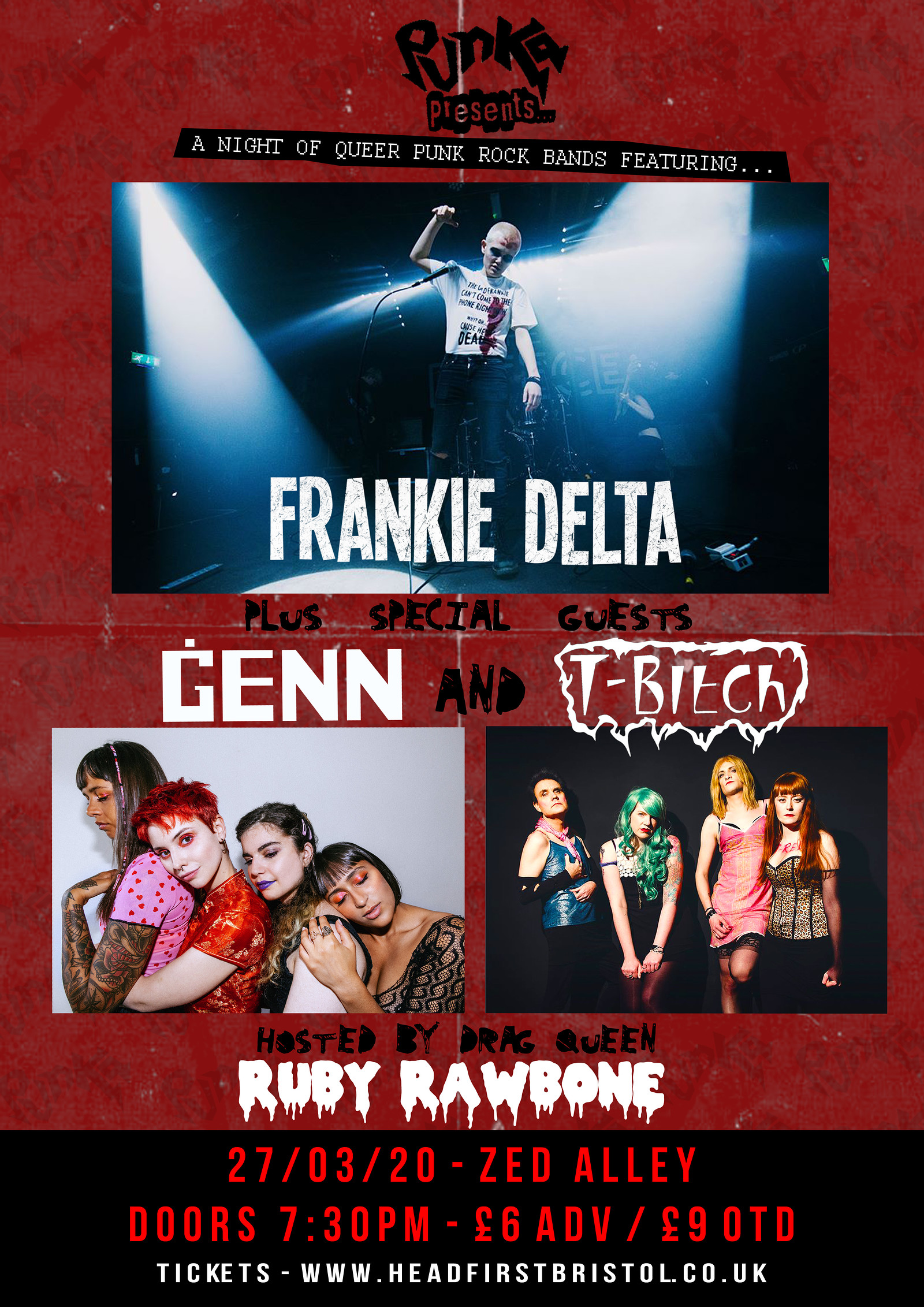 Frankie Delta / GENN / T-Bitch at Zed Alley