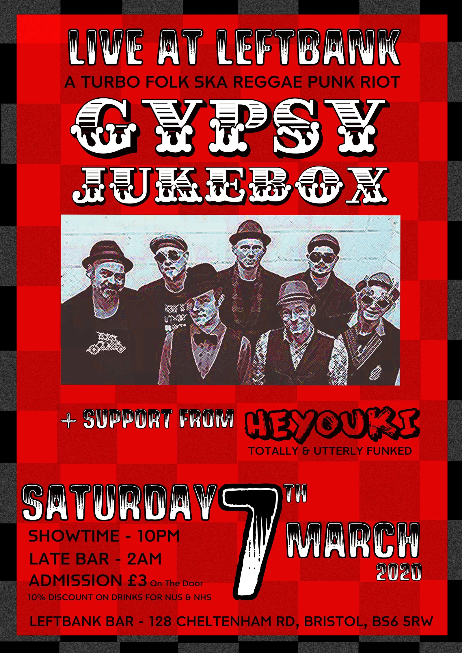 GYPSY JUKEBOX + HEYOUKI at LEFTBANK