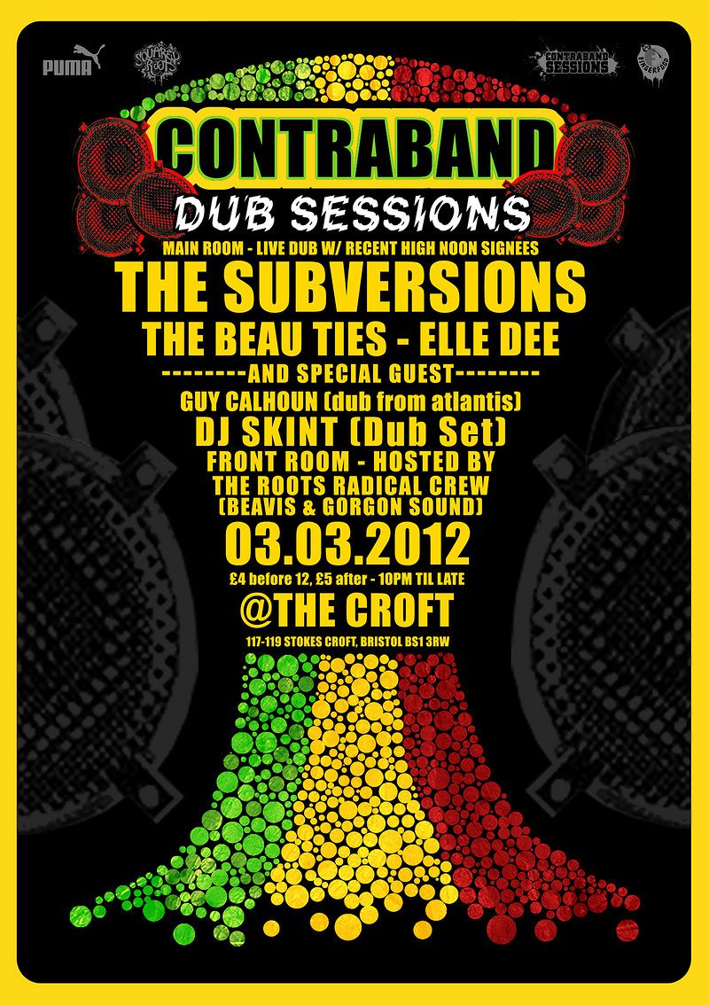 Contraband Dub Sessions at The Croft