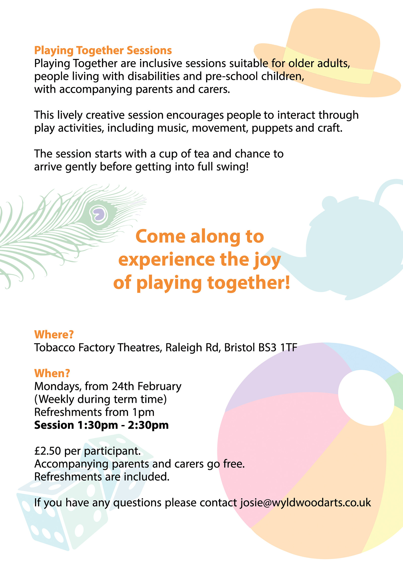 Playing Together at The Tobacco Factory