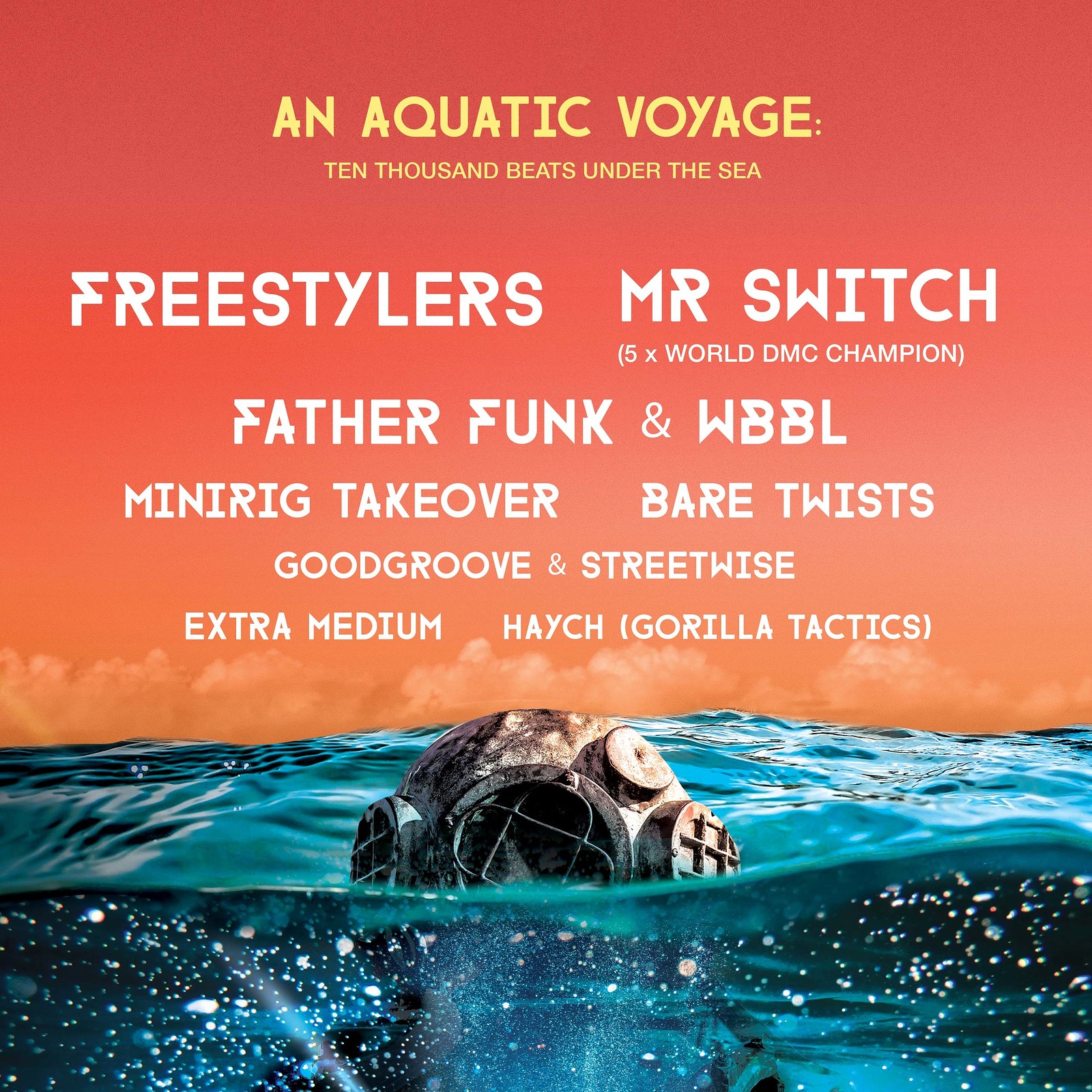 An Aquatic Voyage:Ten Thousand Beats Under The Sea at Loco Klub