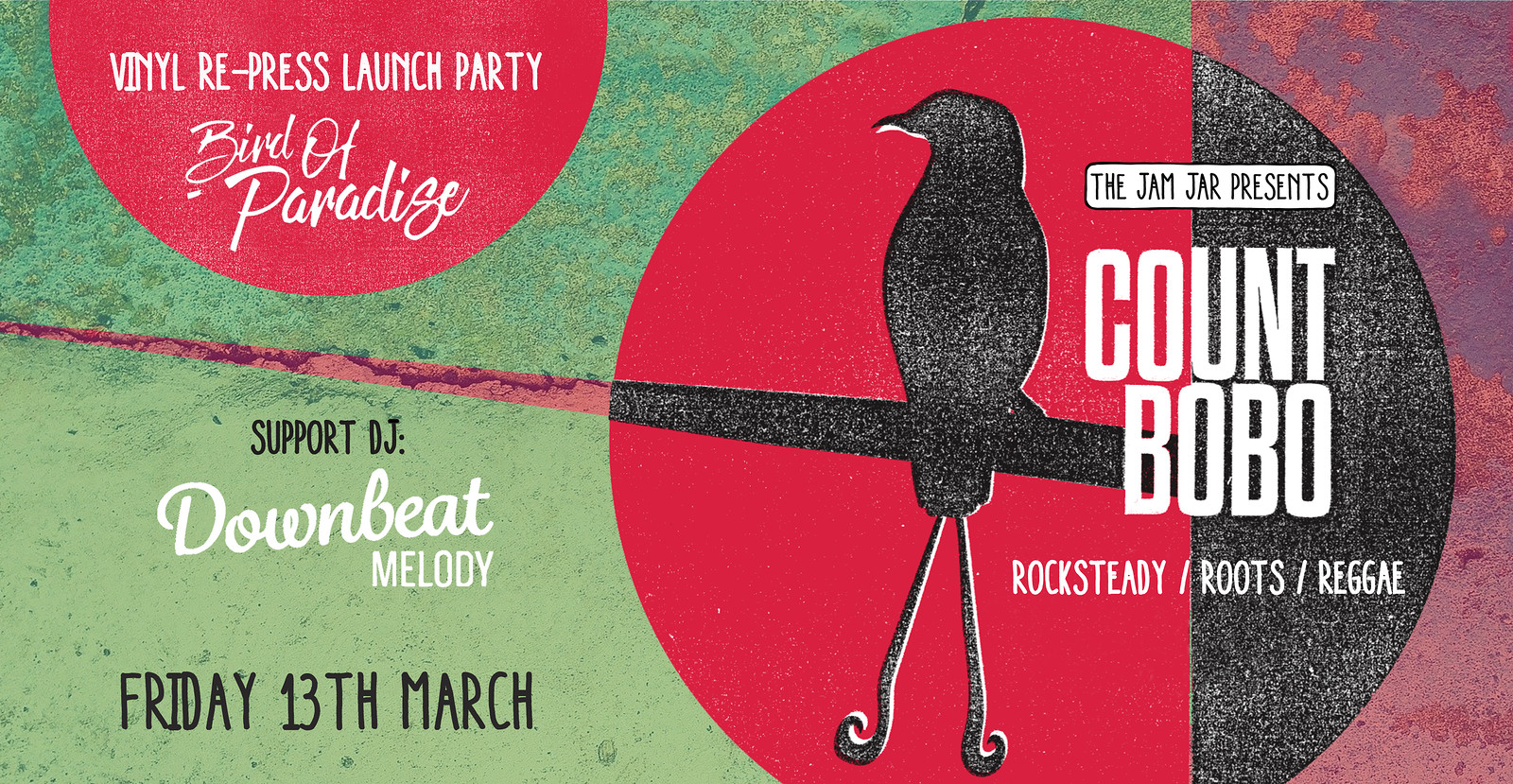 Count Bobo | Bird of Paradise vinyl re-press launc at Jam Jar