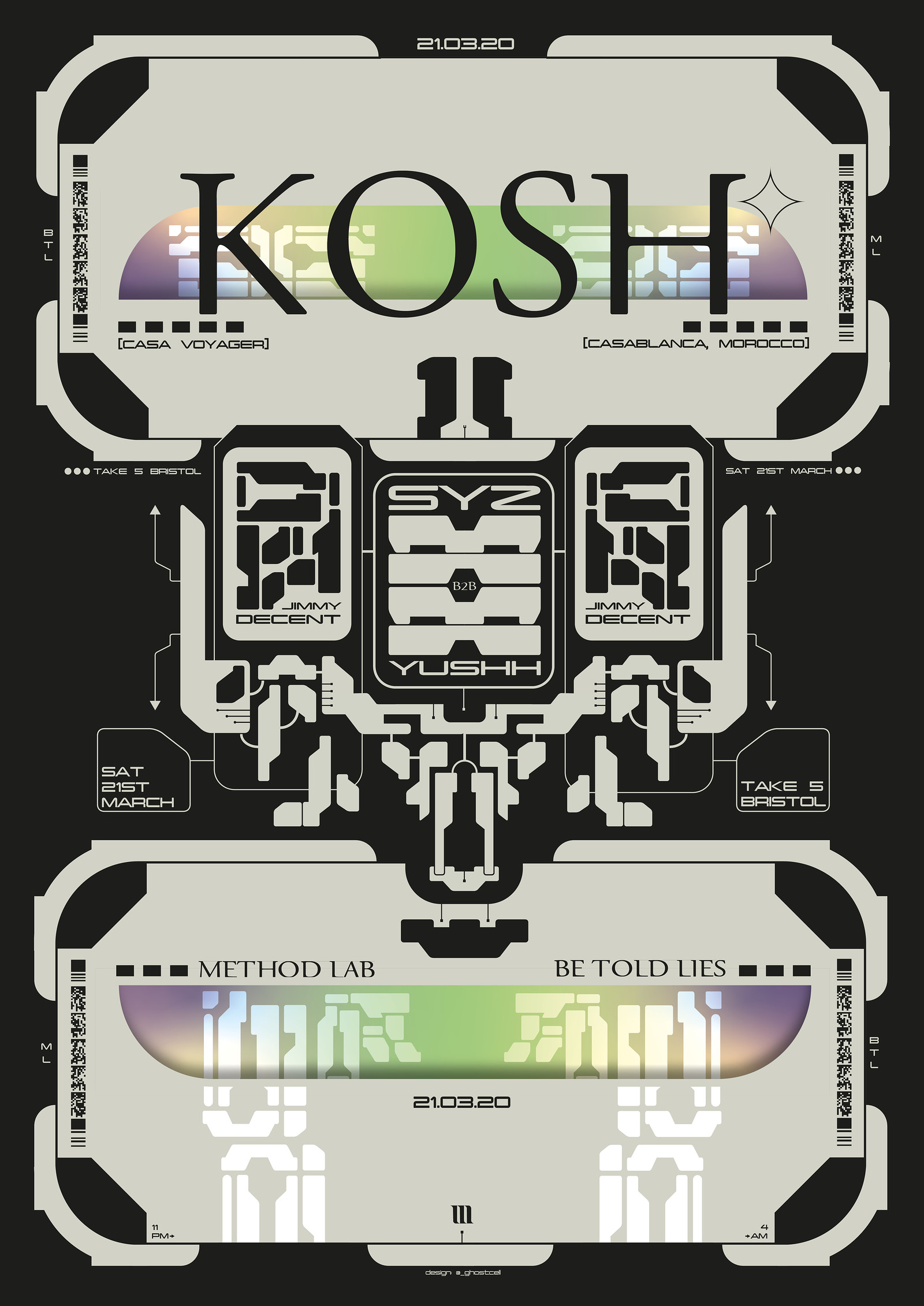 Method Lab x Be Told Lies Present: Kosh at Take Five Cafe