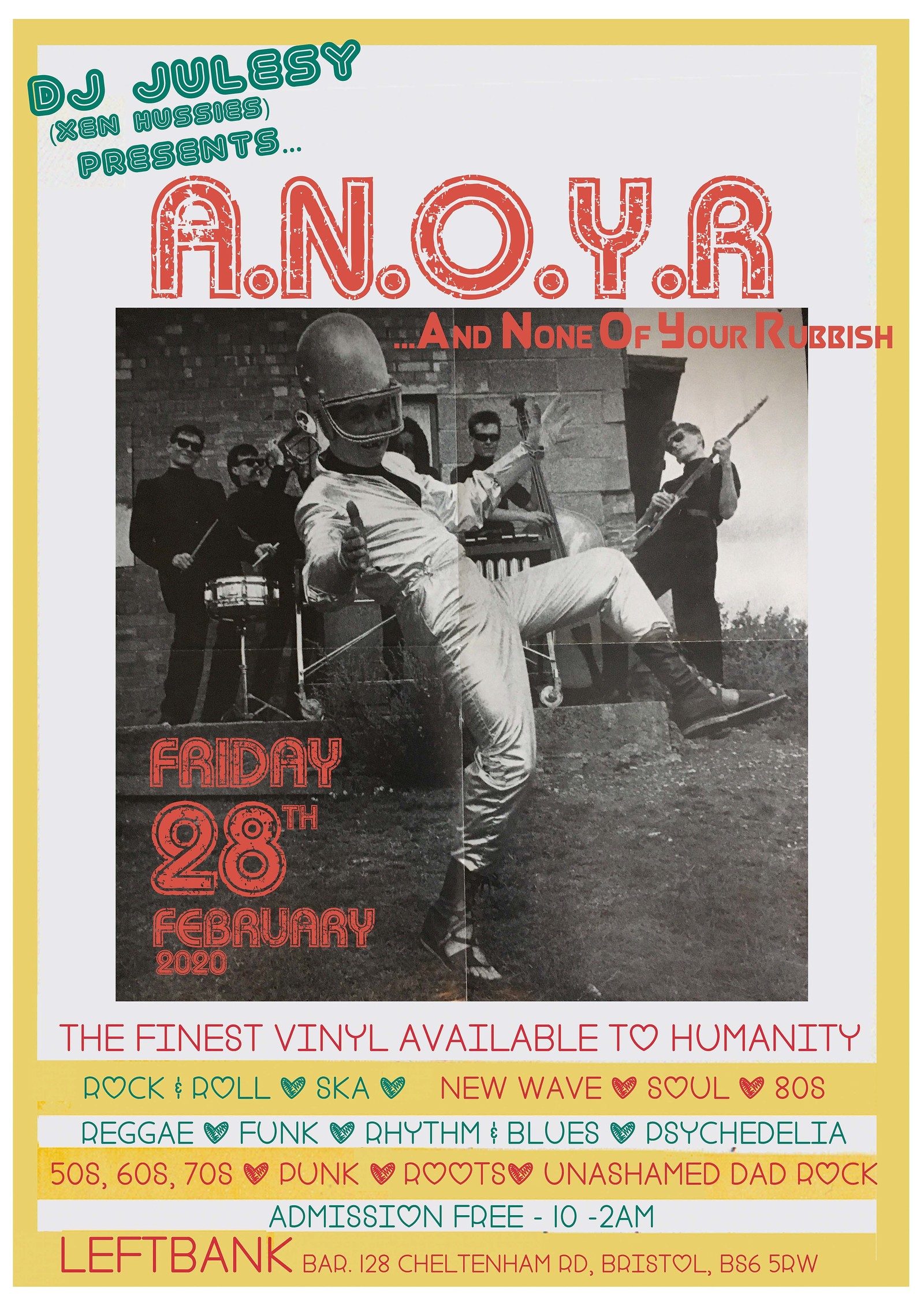 DJ A.N.O.Y.R at LEFTBANK