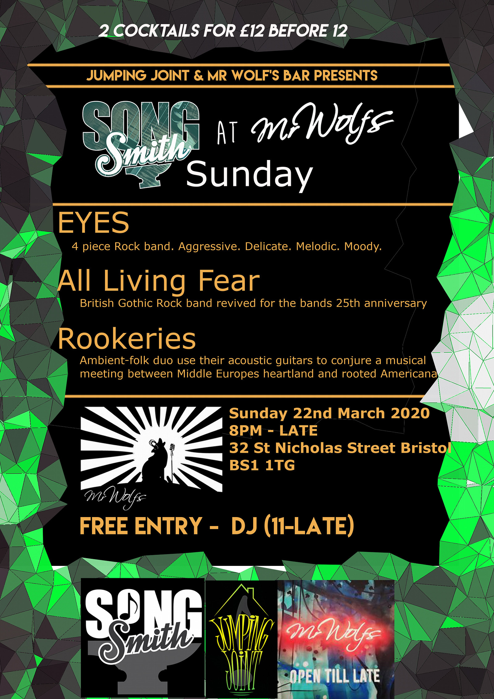 SongSmith Sunday @Mr Wolf's at Mr Wolfs