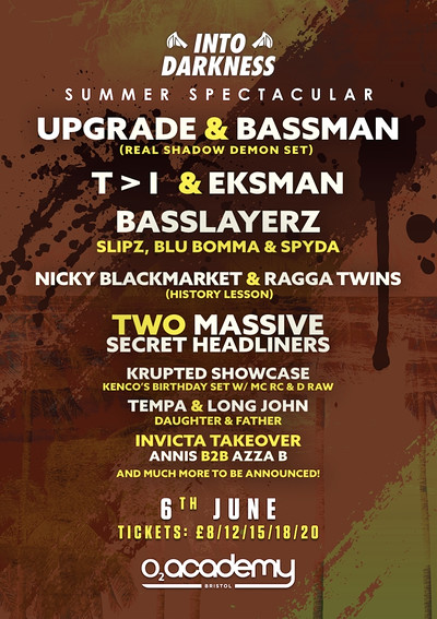 Into Darkness: Summer Spectacular at O2 Academy