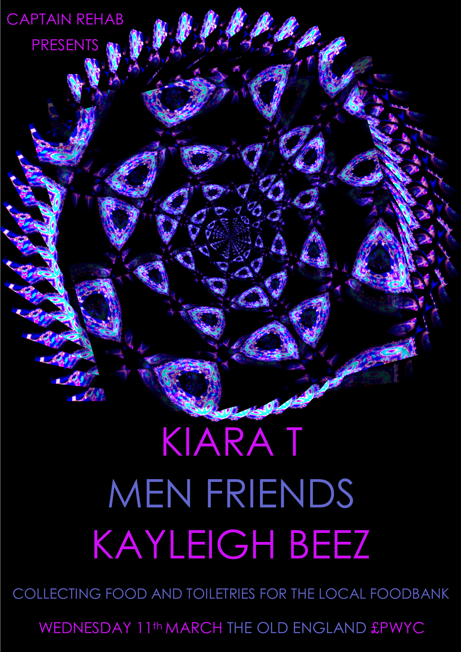 KIARA T // MEN FRIENDS // KAYLEIGH BEEZ at The Old England Pub