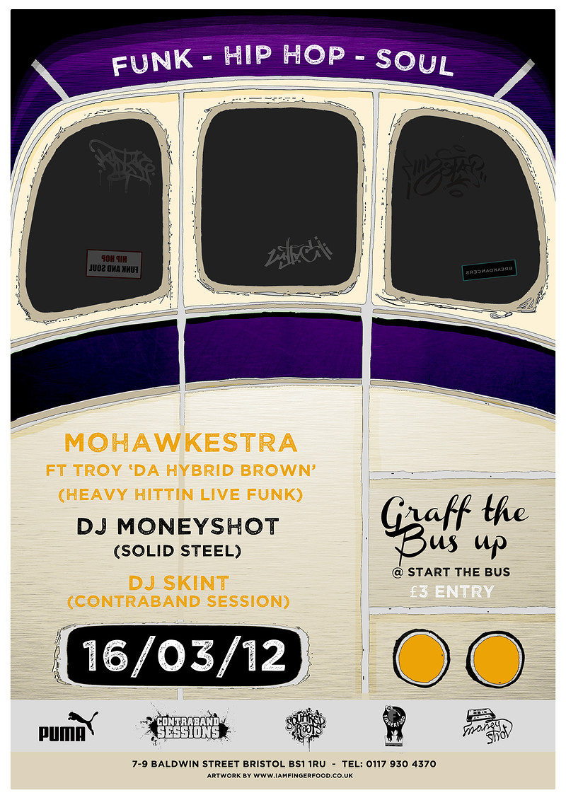 Graff The Bus Up - Mohawkestra at Start The Bus