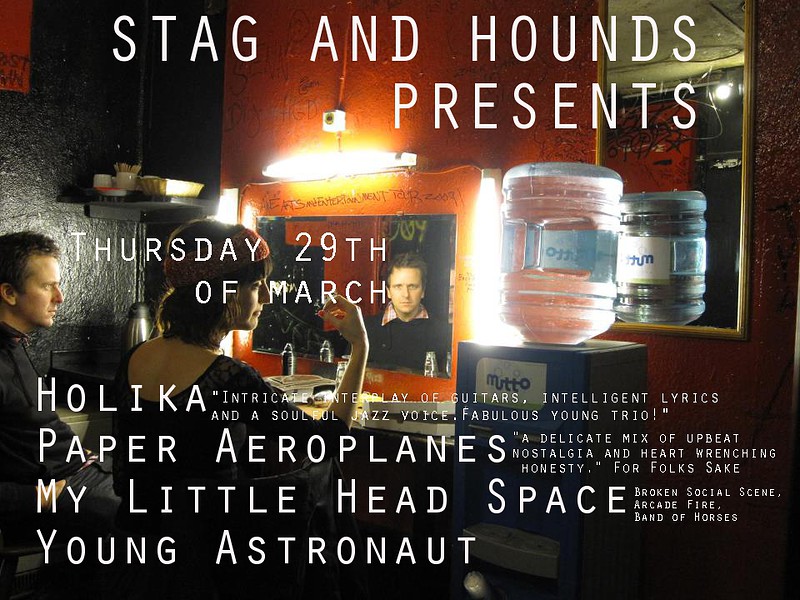 Holika - Paper Aeroplanes at Stag And Hounds